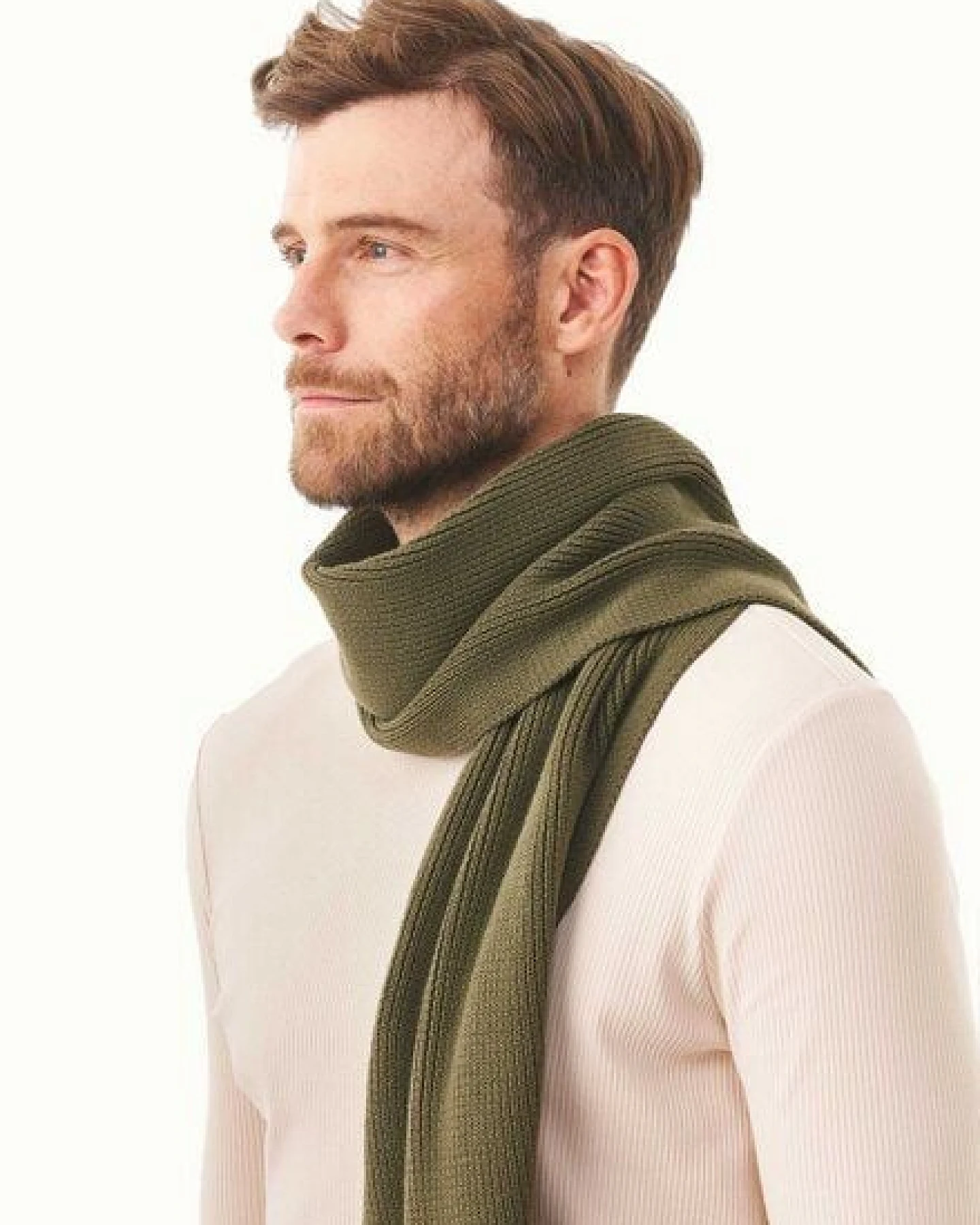 ORGANICATION Unisex Strickschal aus Bio-Baumwolle – Ansicht 4