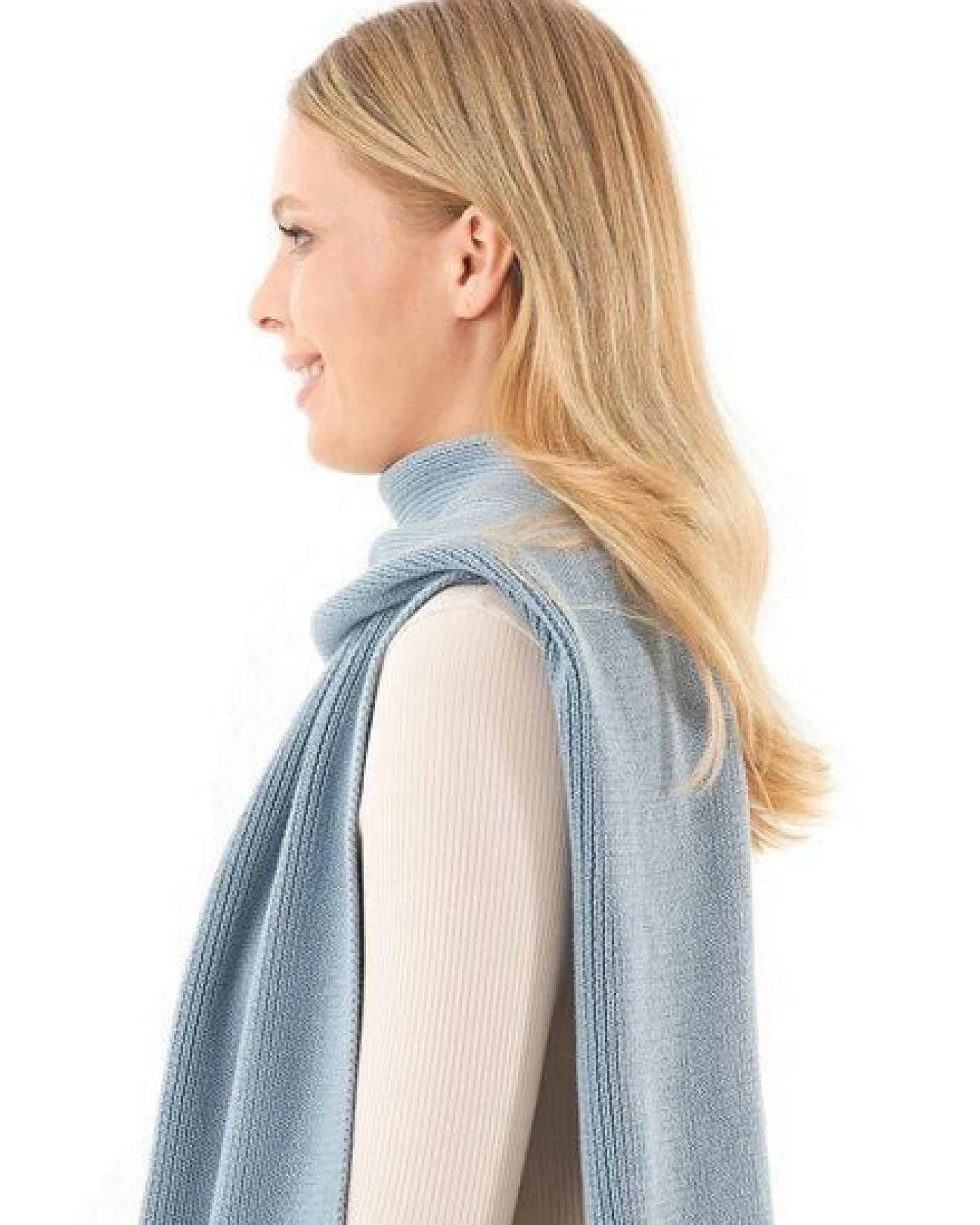 ORGANICATION Unisex Strickschal aus Bio-Baumwolle – Ansicht 4