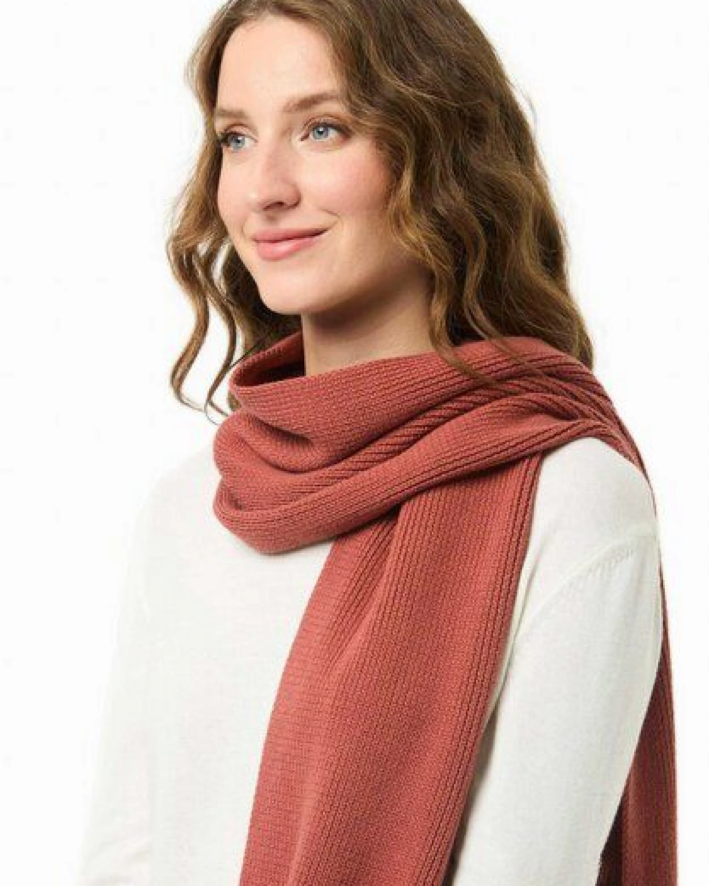 ORGANICATION Unisex Strickschal aus Bio-Baumwolle – Ansicht 4