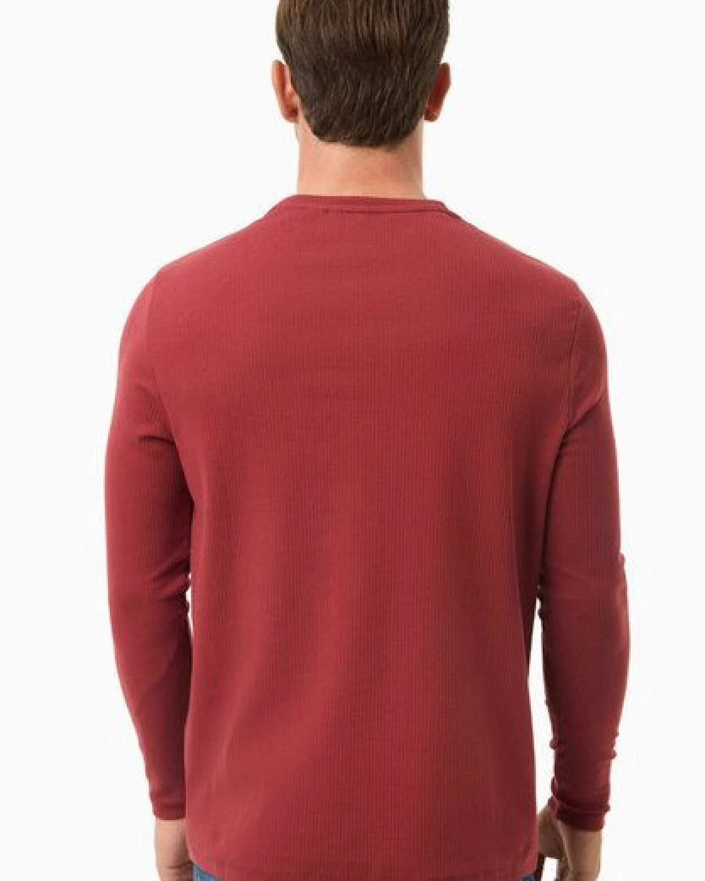 ORGANICATION Geripptes Langarmshirt aus Bio-Baumwolle – Ansicht 4