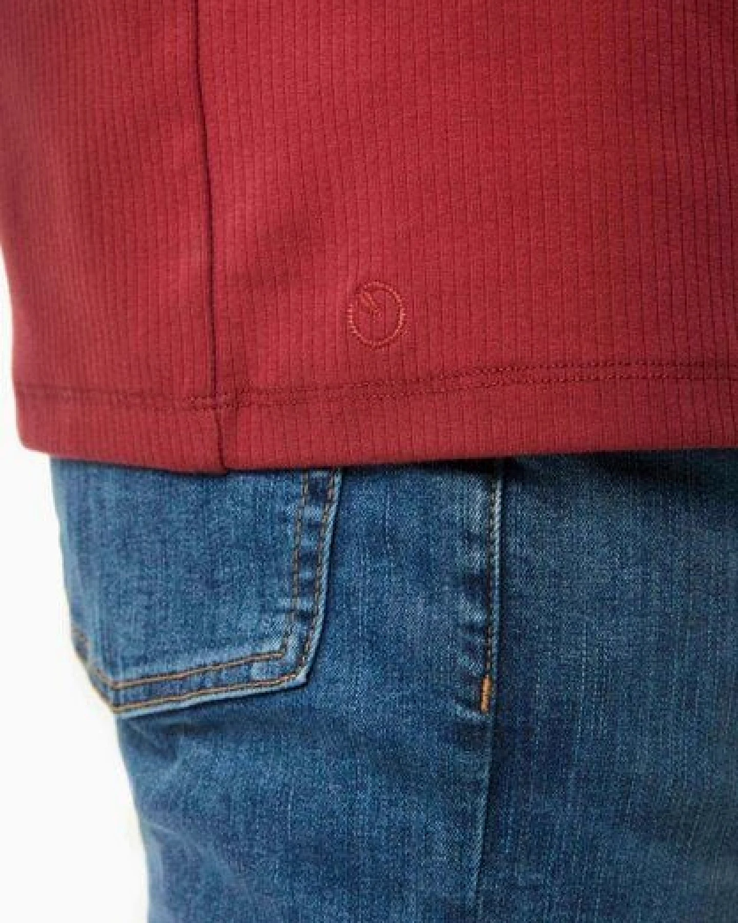 ORGANICATION Geripptes Langarmshirt aus Bio-Baumwolle – Ansicht 4