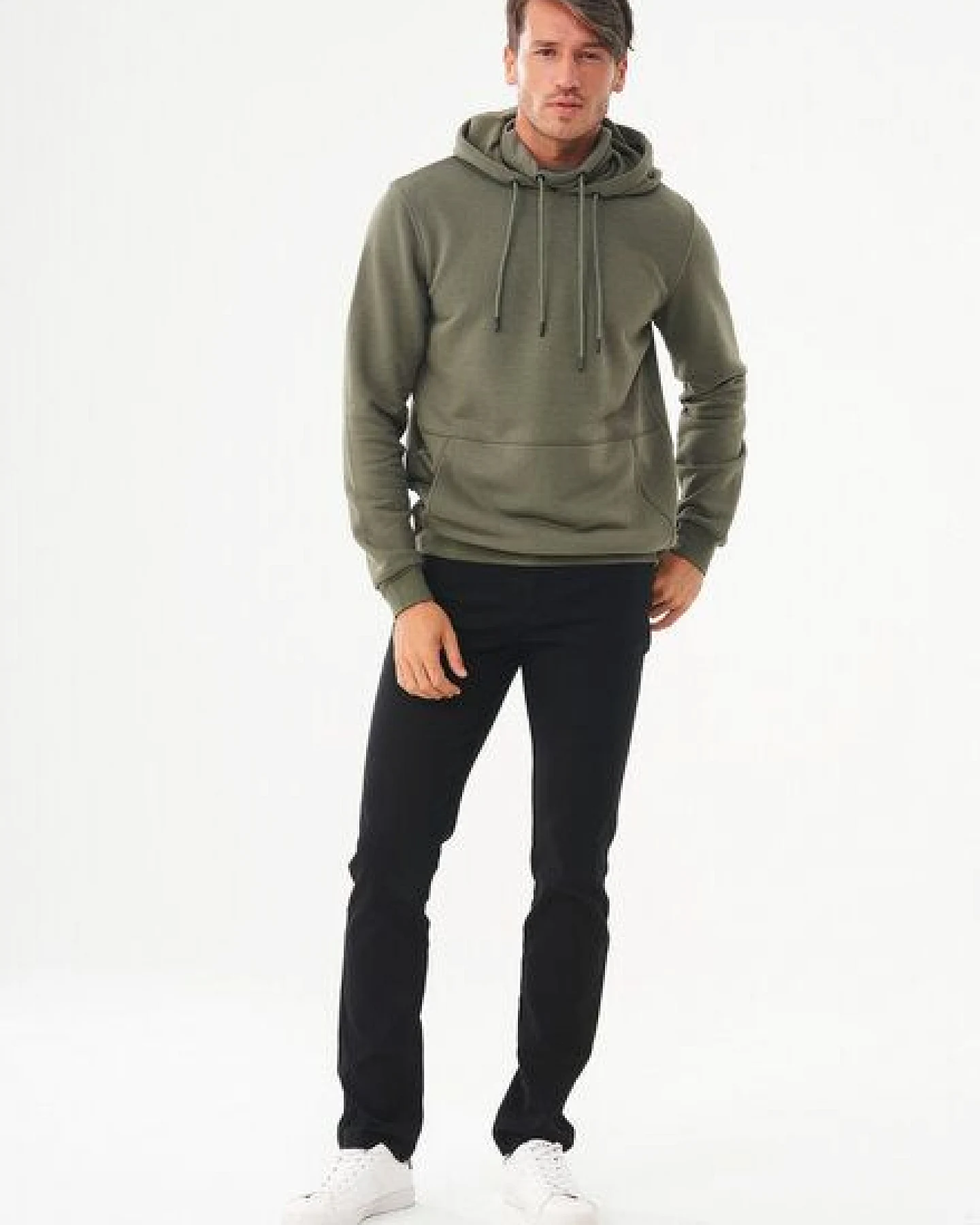 ORGANICATION Hoodie aus Bio-Baumwolle & Modal mit recyceltem Polyester – Ansicht 2