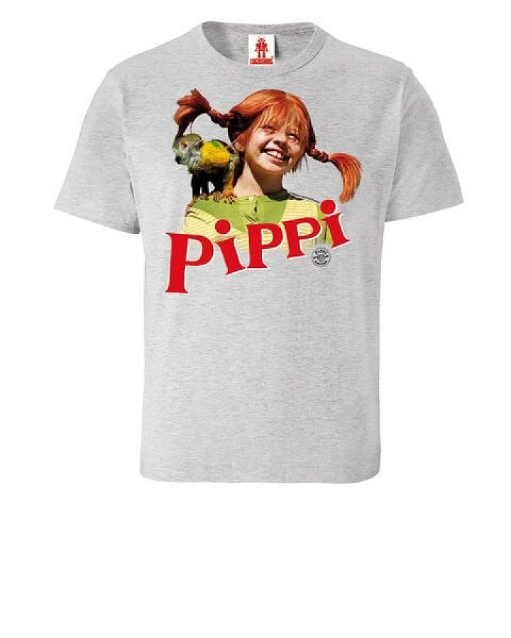 LOGOSH!RT LOGOSHIRT - Pippi Langstrumpf & Herr Nilsson - Bio T-Shirt - Kinder