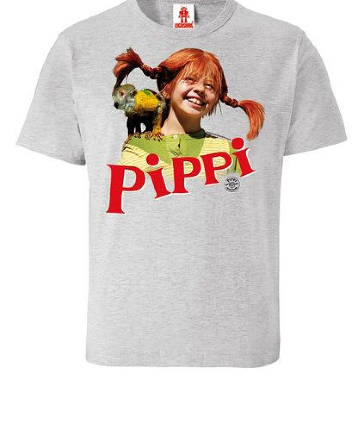 LOGOSH!RT LOGOSHIRT - Pippi Langstrumpf & Herr Nilsson - Bio T-Shirt - Kinder