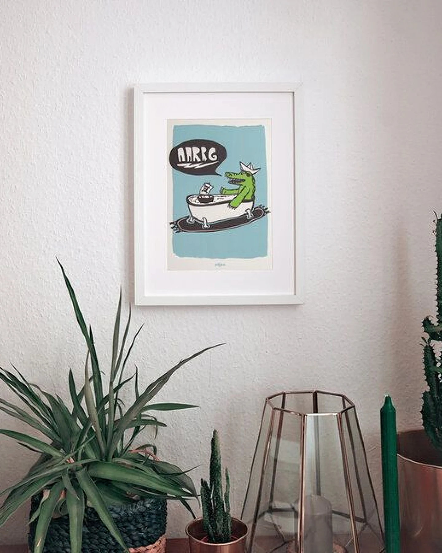 päfjes Badewannen Piratengeschichten mit Kriss Kroko - AARRGG - Poster A4 – Ansicht 2