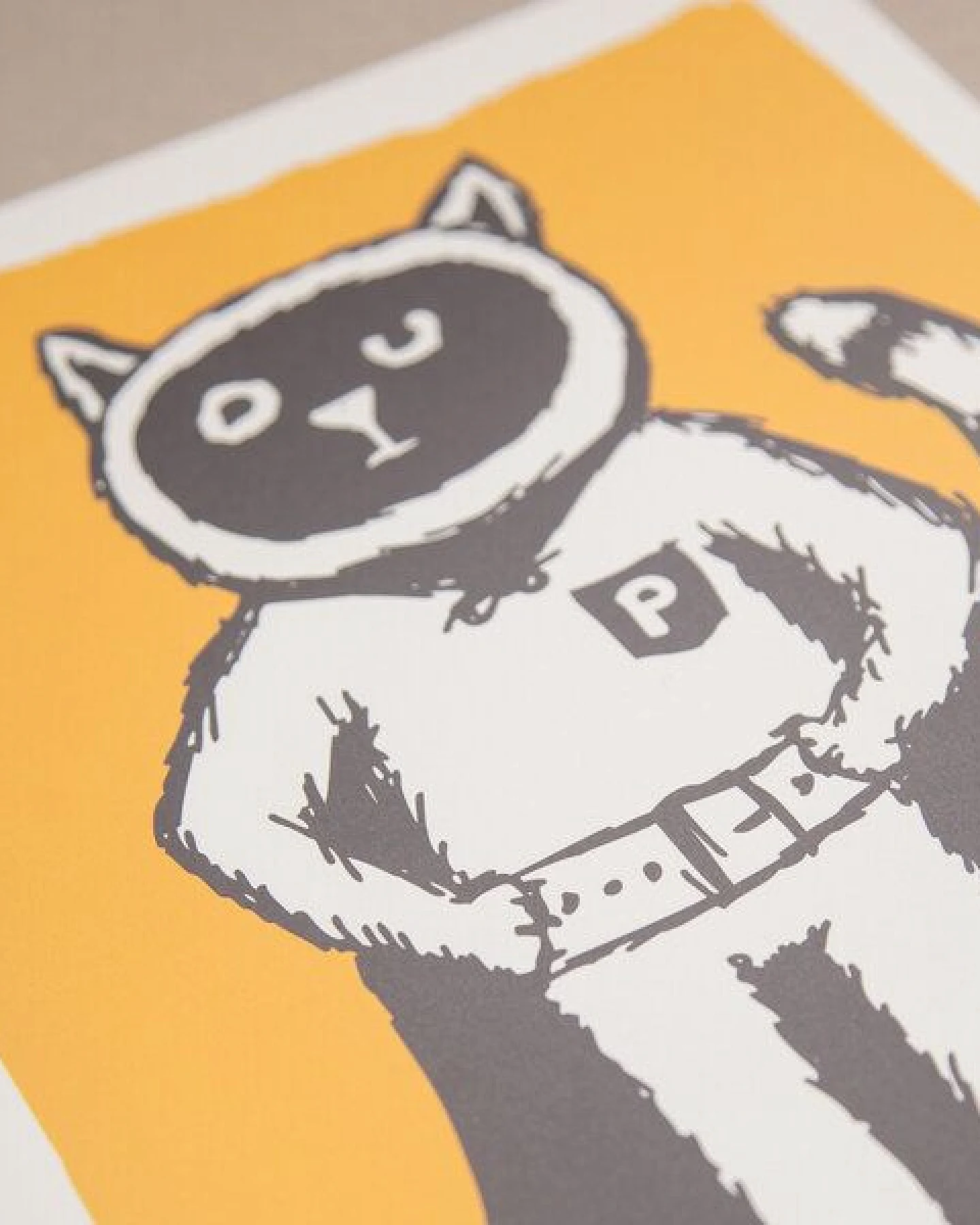 päfjes Superheld Karlo Powerkater - Poster A4 – Ansicht 3