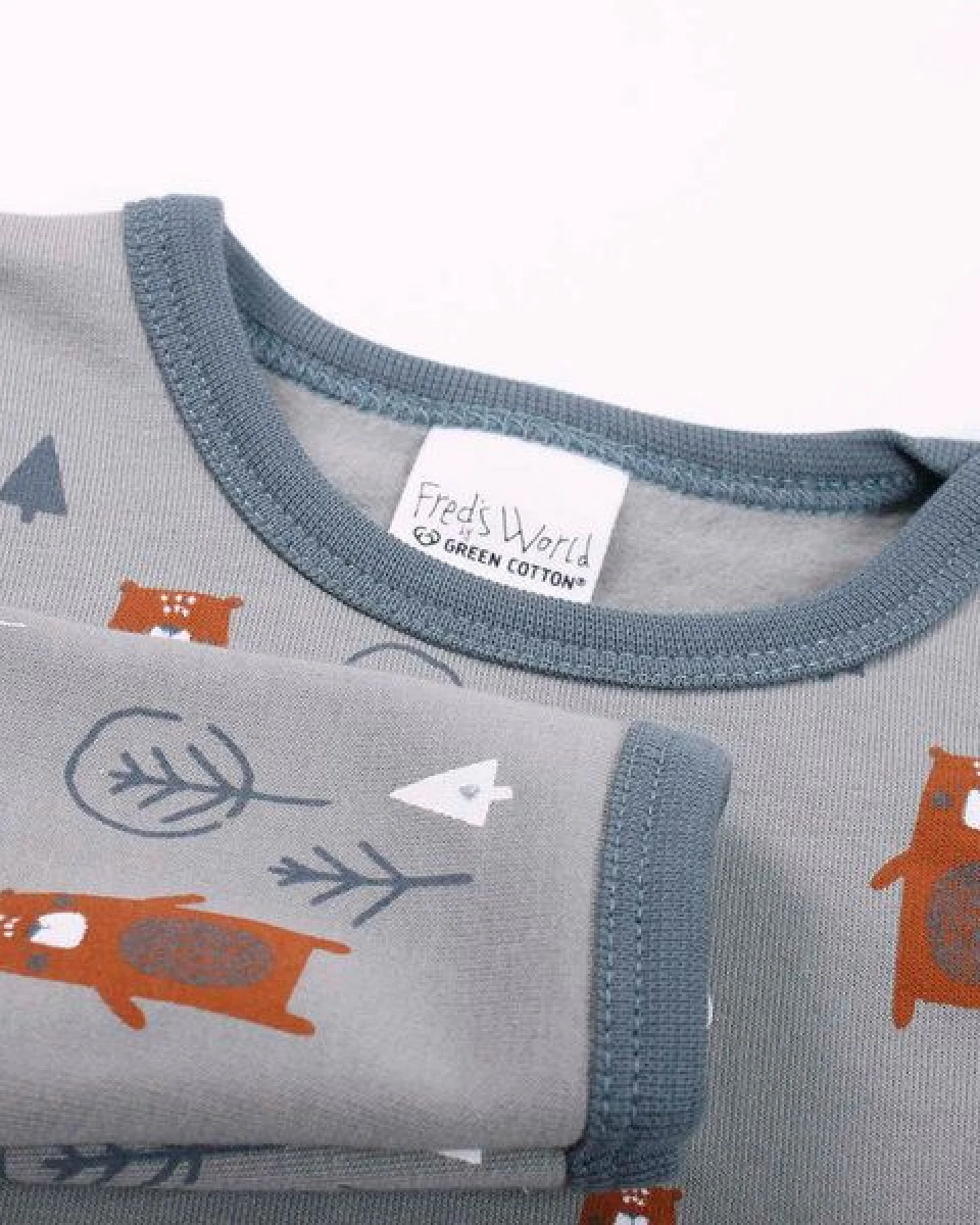 Baby Longsleeve *Bear* GOTS & Bio- Baumwolle – Ansicht 2