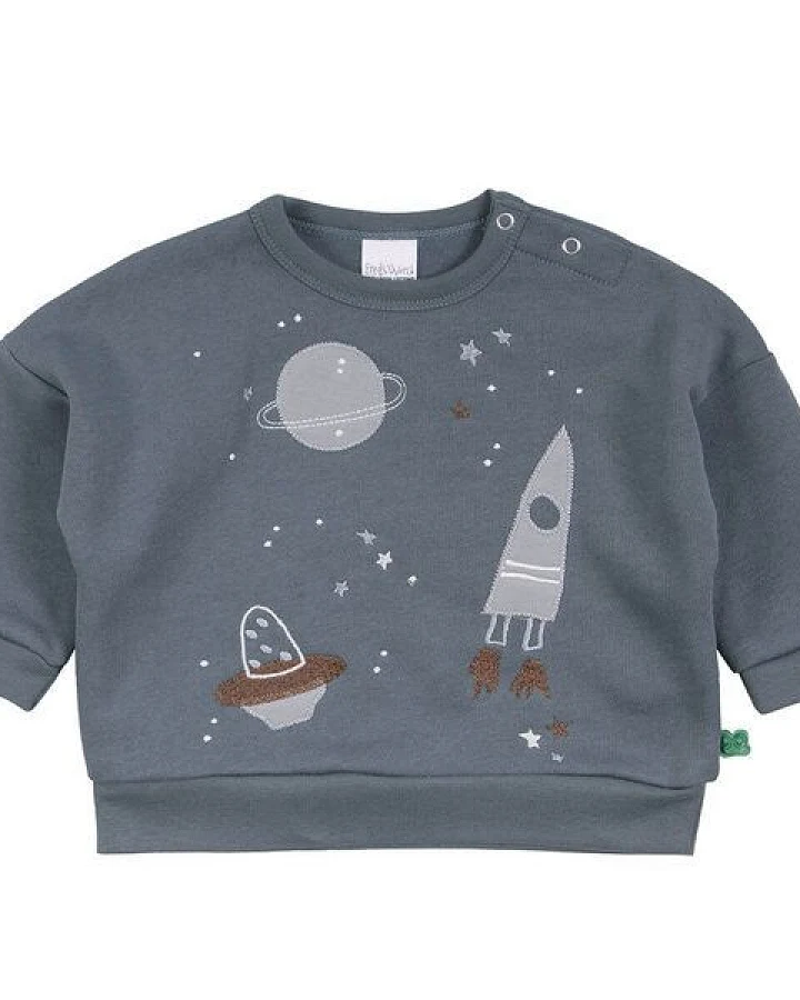 Baby Sweat Pullover *Astro* GOTS & Bio- Baumwolle