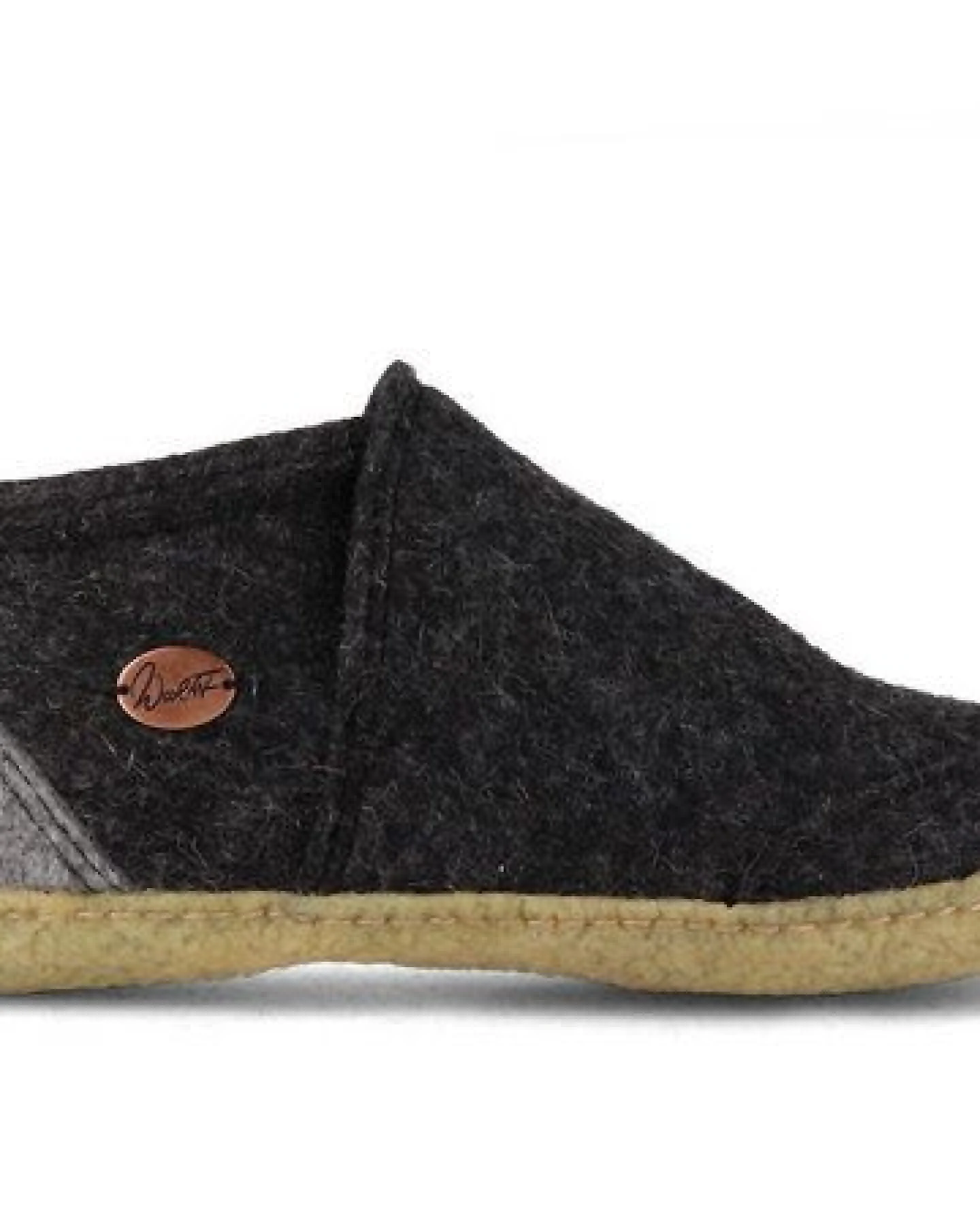 WoolFit Hausschuhe 'Taiga' mit Naturgummisohle, 100% Wolle – Ansicht 3