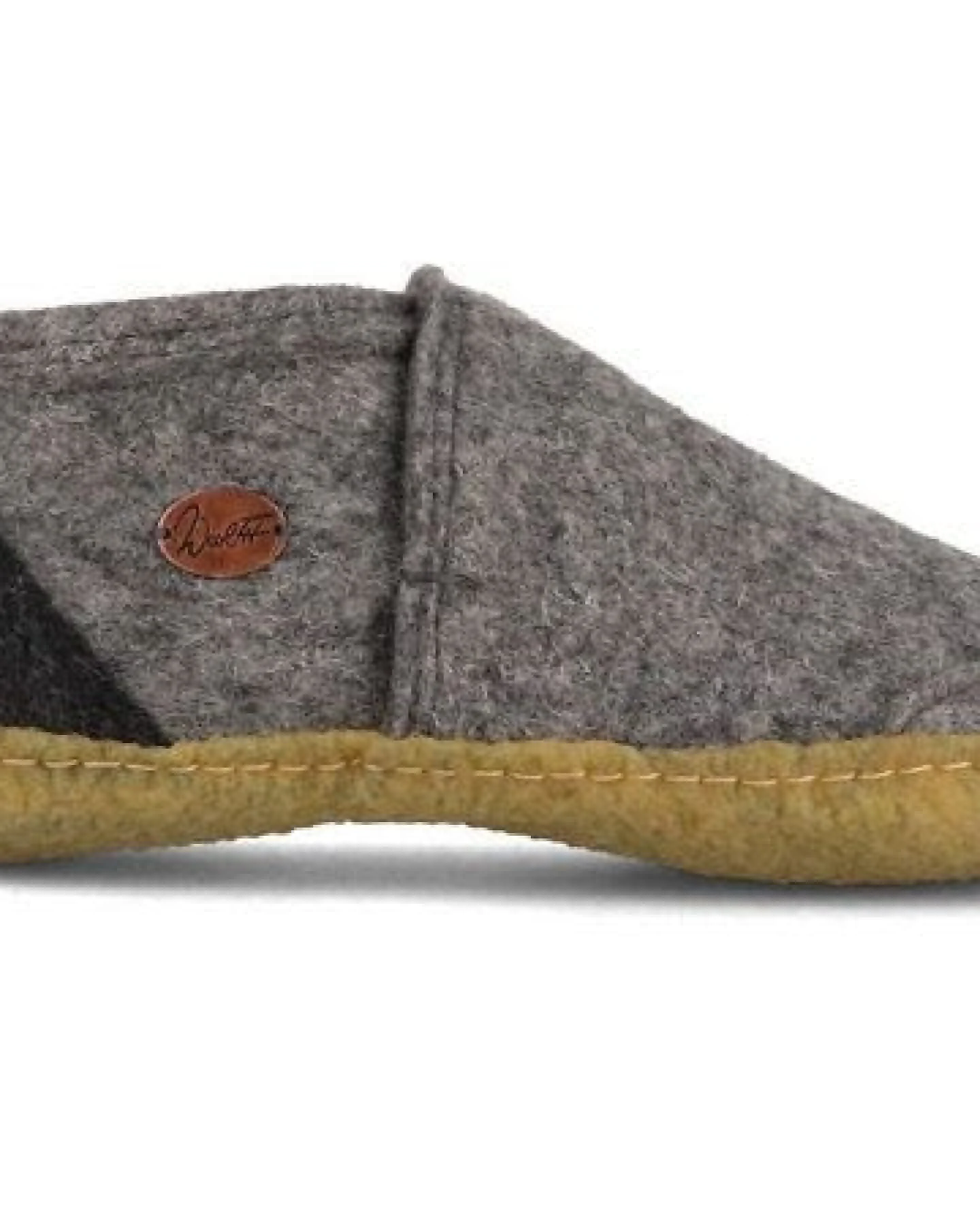 WoolFit Hausschuhe 'Taiga' mit Naturgummisohle, 100% Wolle – Ansicht 3