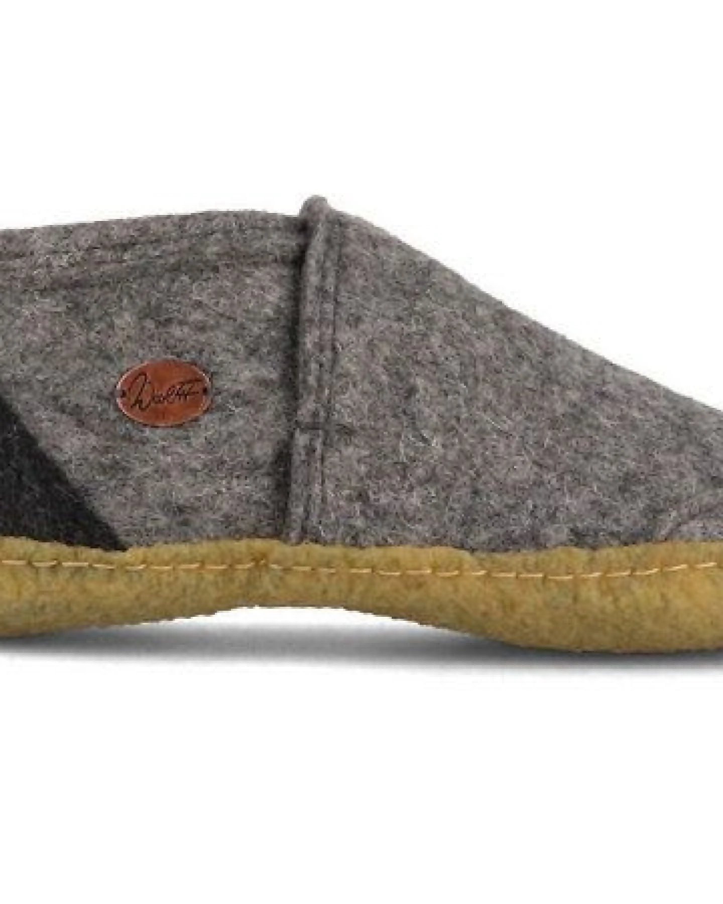 WoolFit Hausschuhe 'Taiga' mit Naturgummisohle, 100% Wolle – Ansicht 3