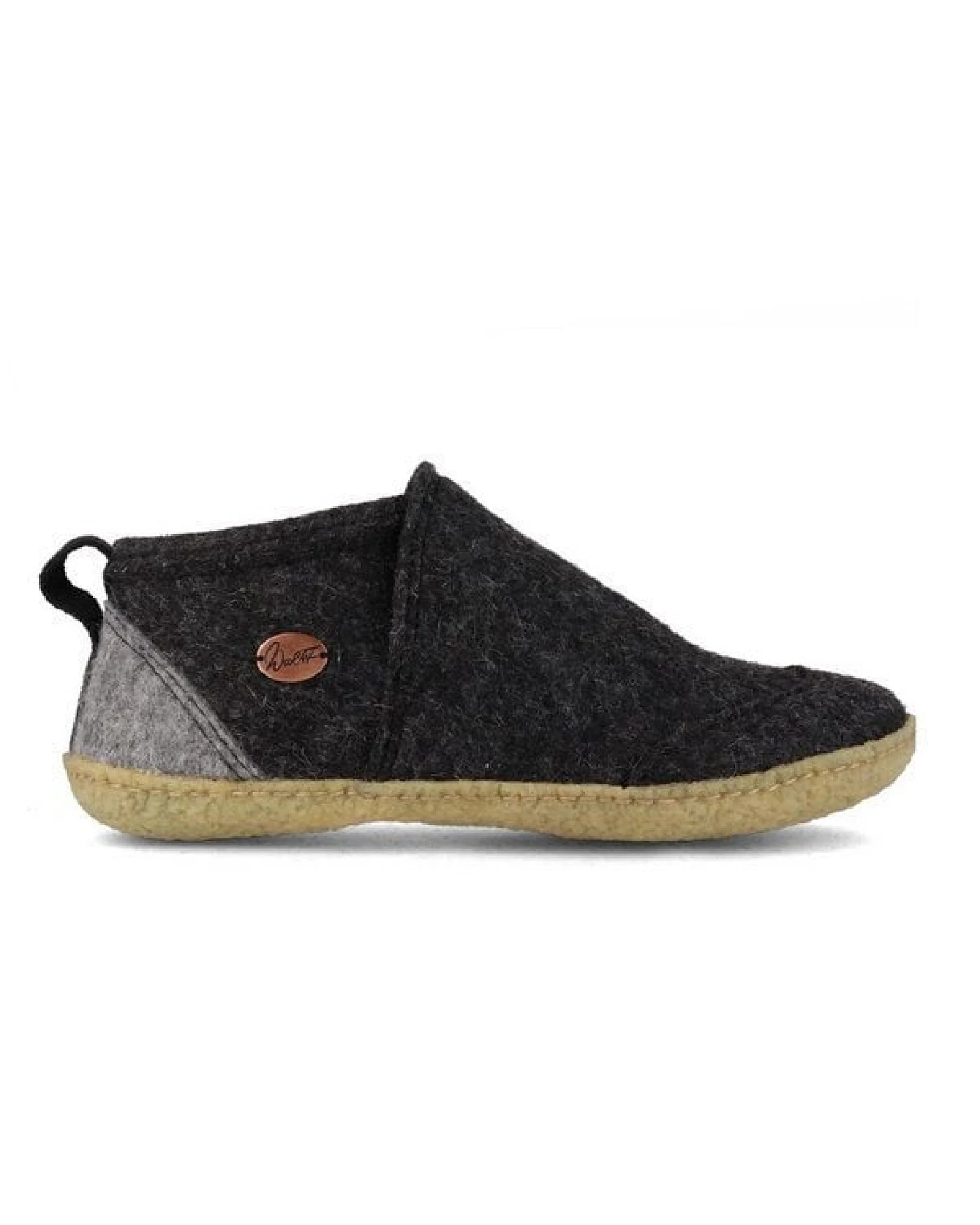 WoolFit Hausschuhe 'Taiga' mit Naturgummisohle, 100% Wolle – Ansicht 3
