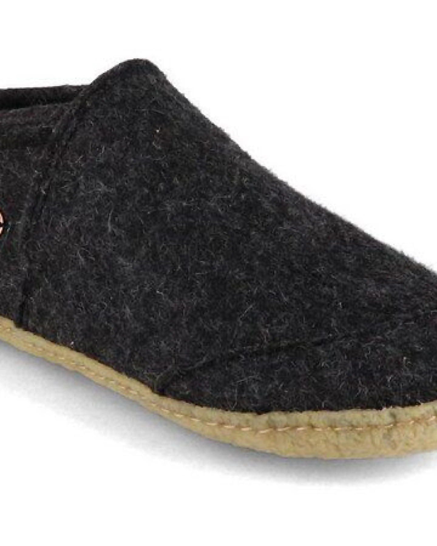 WoolFit Hausschuhe 'Taiga' mit Naturgummisohle, 100% Wolle – Ansicht 2