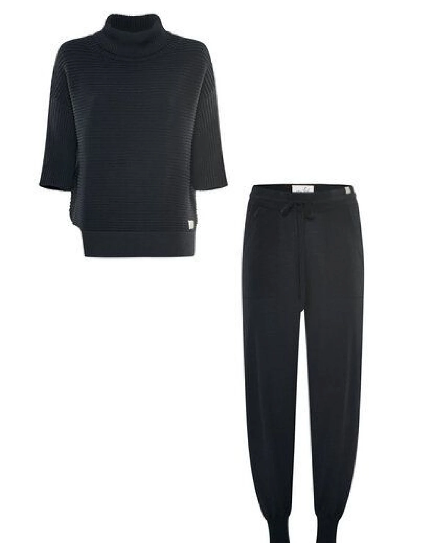 YOU LOOK PERFECT Merino Loungewear Set "Rollkragenpullover Bailey & Strickhose Bella" – Ansicht 3