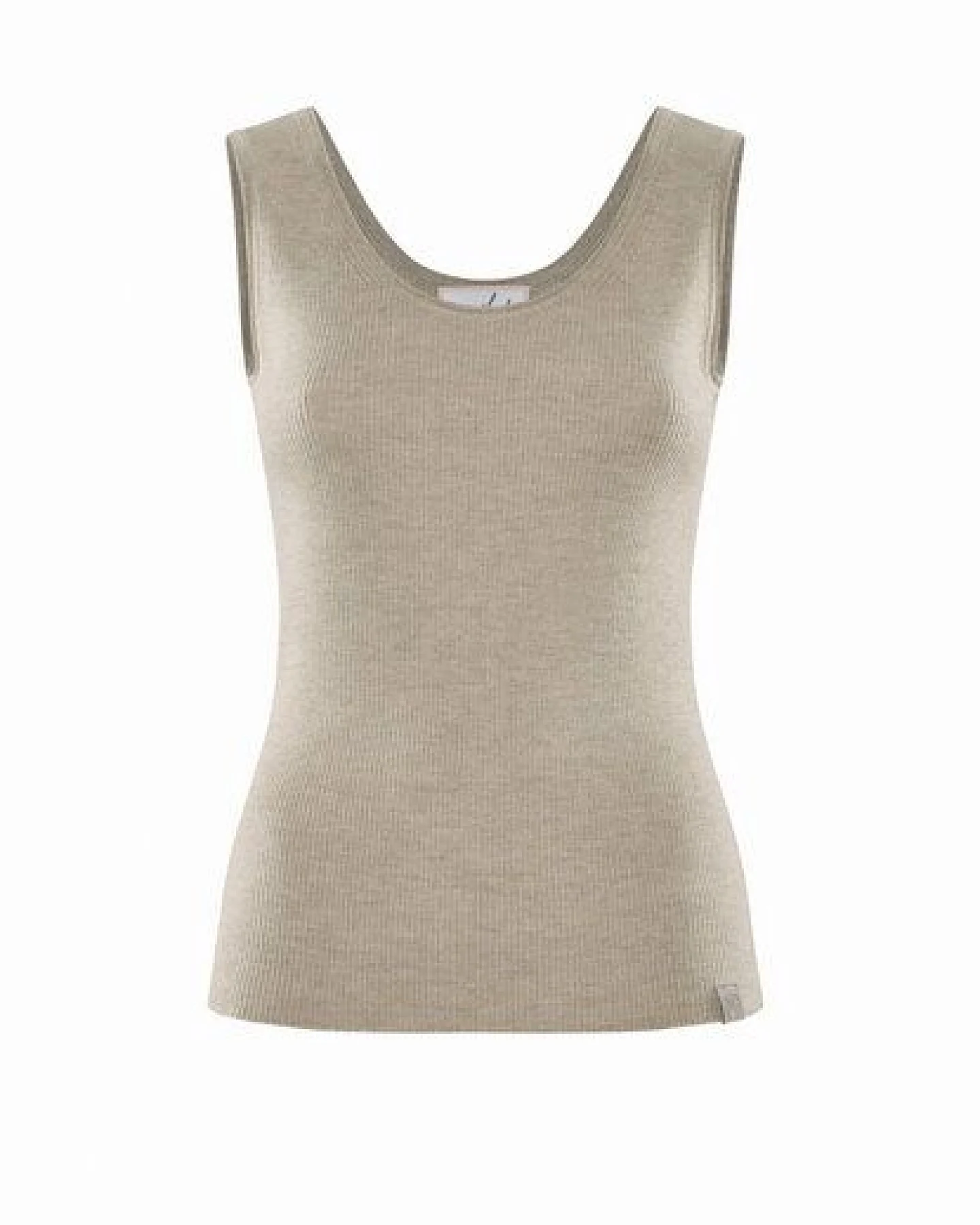YOU LOOK PERFECT 100% Merino Rippen-Stricktop "Blossom" – Ansicht 3