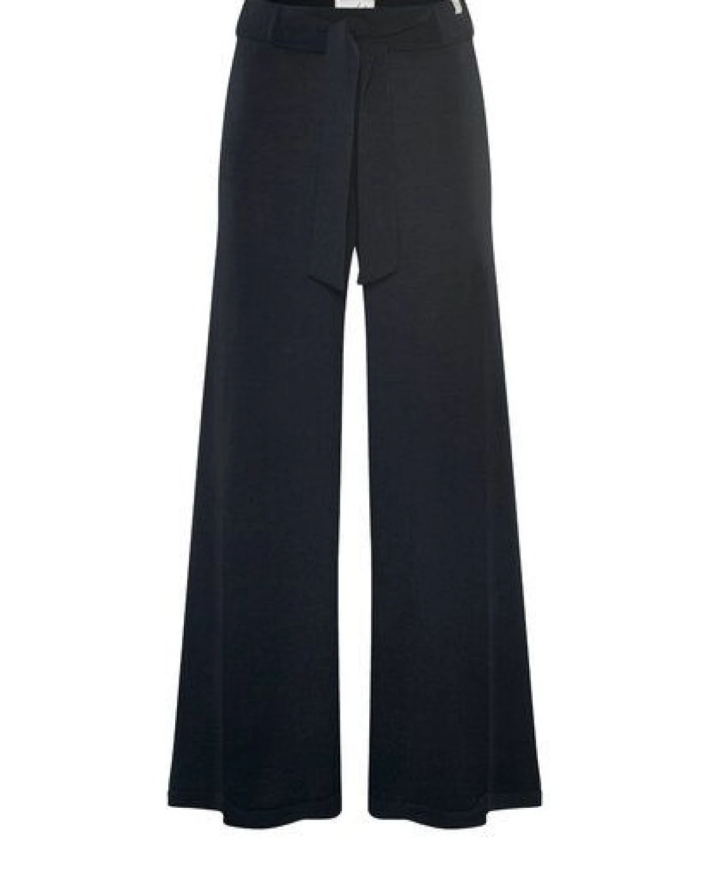 YOU LOOK PERFECT 100% Merino weite Strickhose mit Schleife "Bailey" – Ansicht 2
