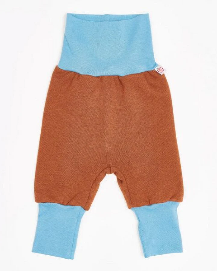 Cheeky Apple Pumphose aus Bio-Baumwolle "Kuschelsweat Copper Meliert"