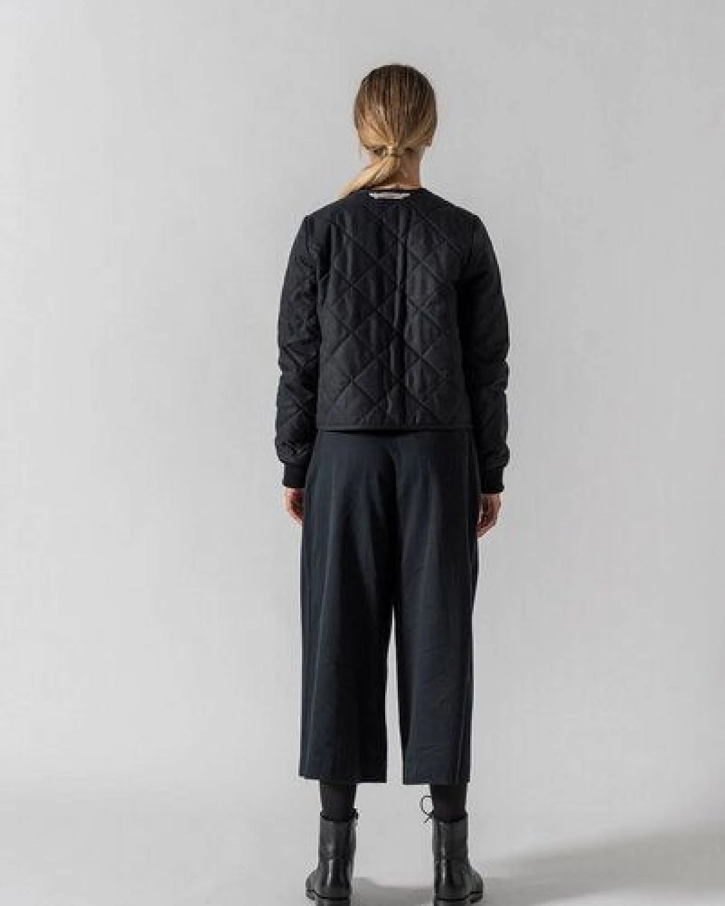Grenz/gang Damen Steppjacke Anja aus Bio-Baumwolle und Wolle (kbA) – Ansicht 3