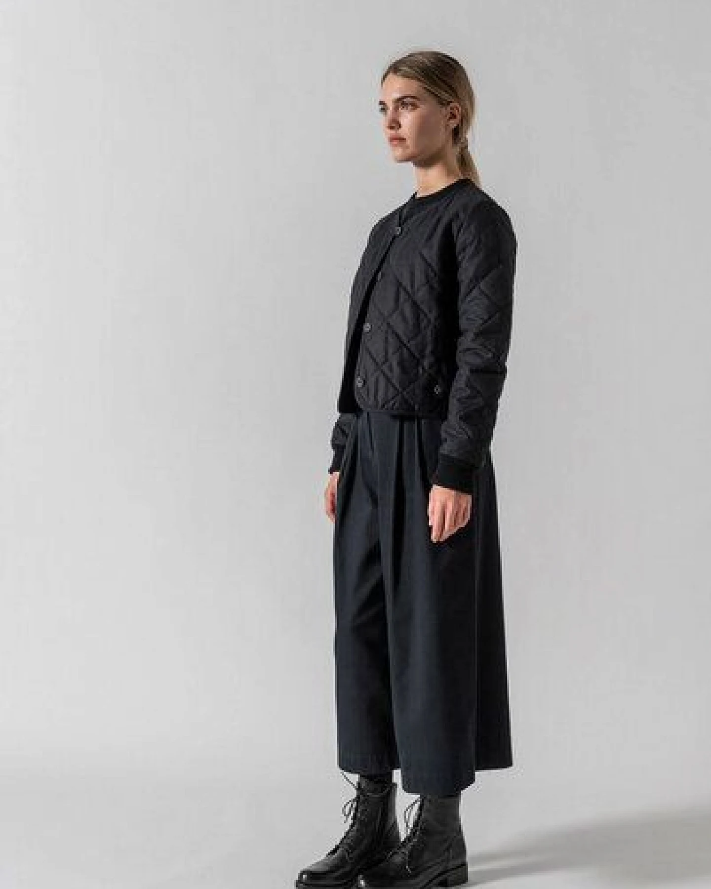 Grenz/gang Damen Steppjacke Anja aus Bio-Baumwolle und Wolle (kbA) – Ansicht 2