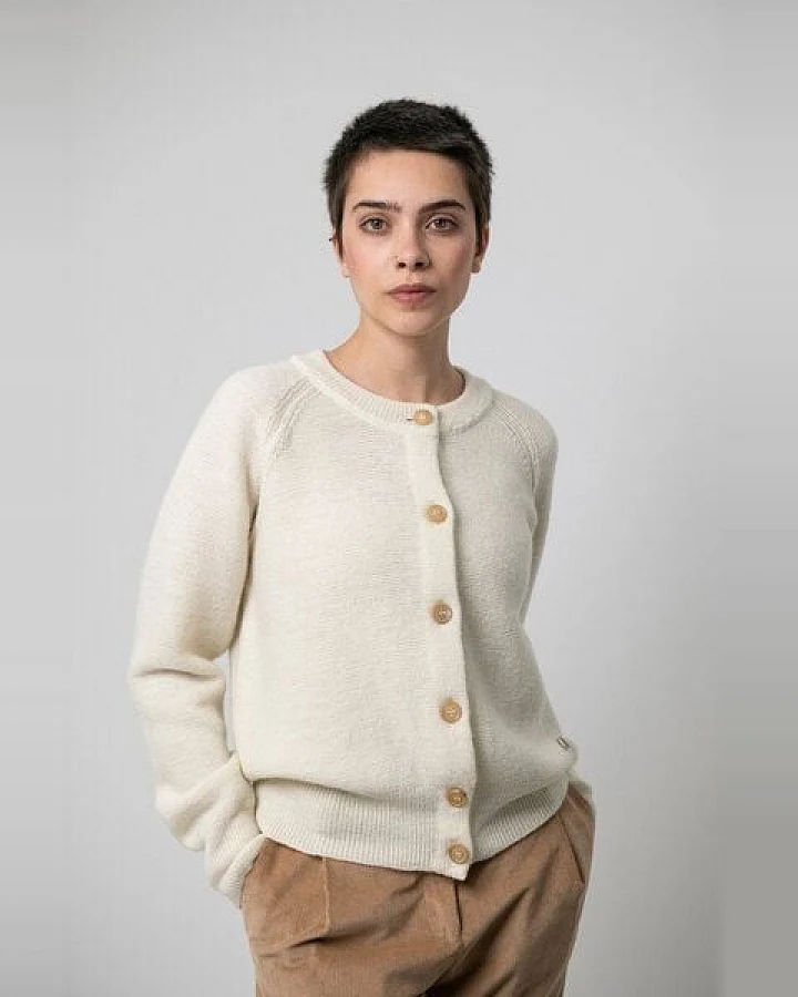 Grenz/gang Strickcardigan Eleonora aus Wolle (kbT)