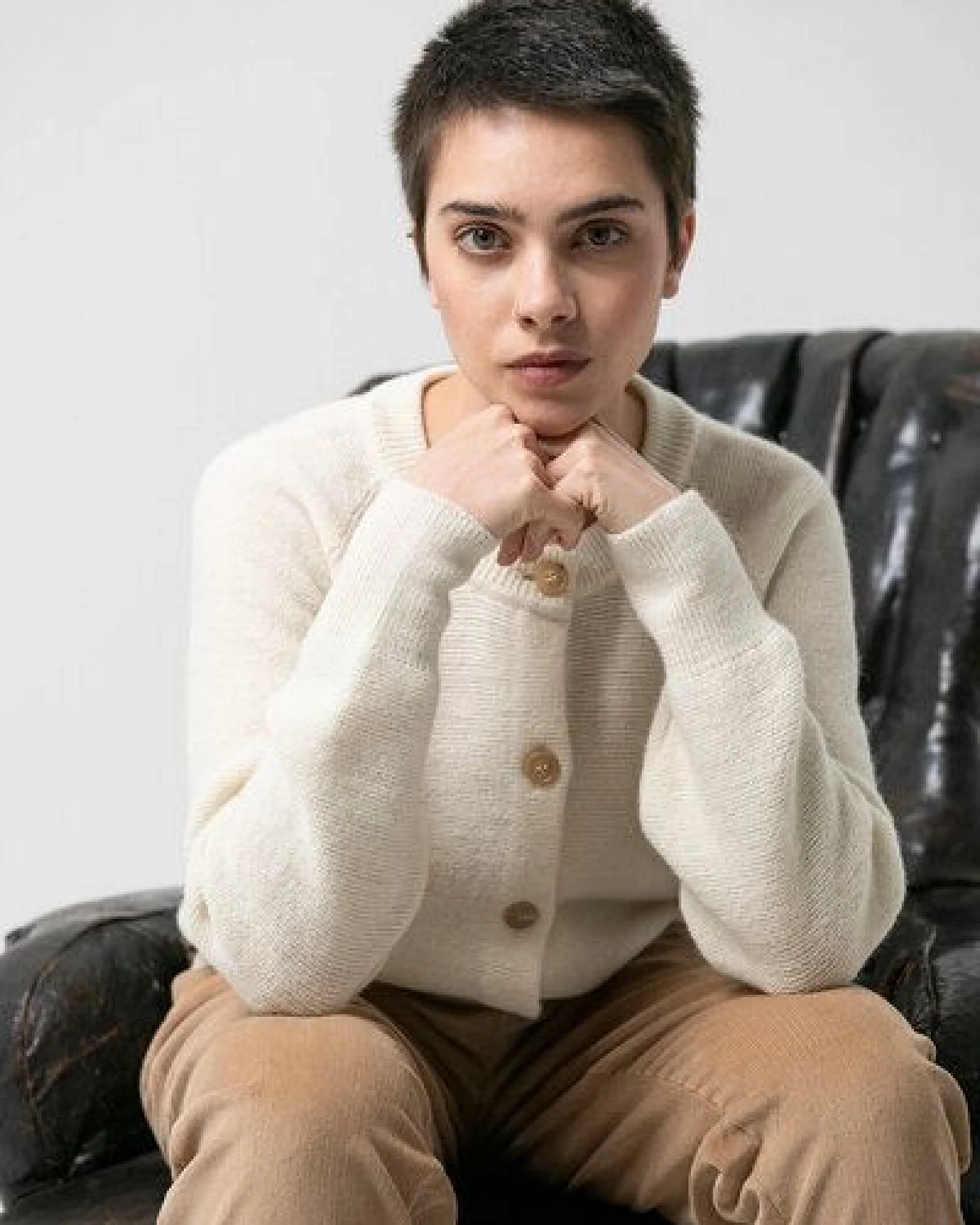 Grenz/gang Strickcardigan Eleonora aus Wolle (kbT) – Ansicht 2