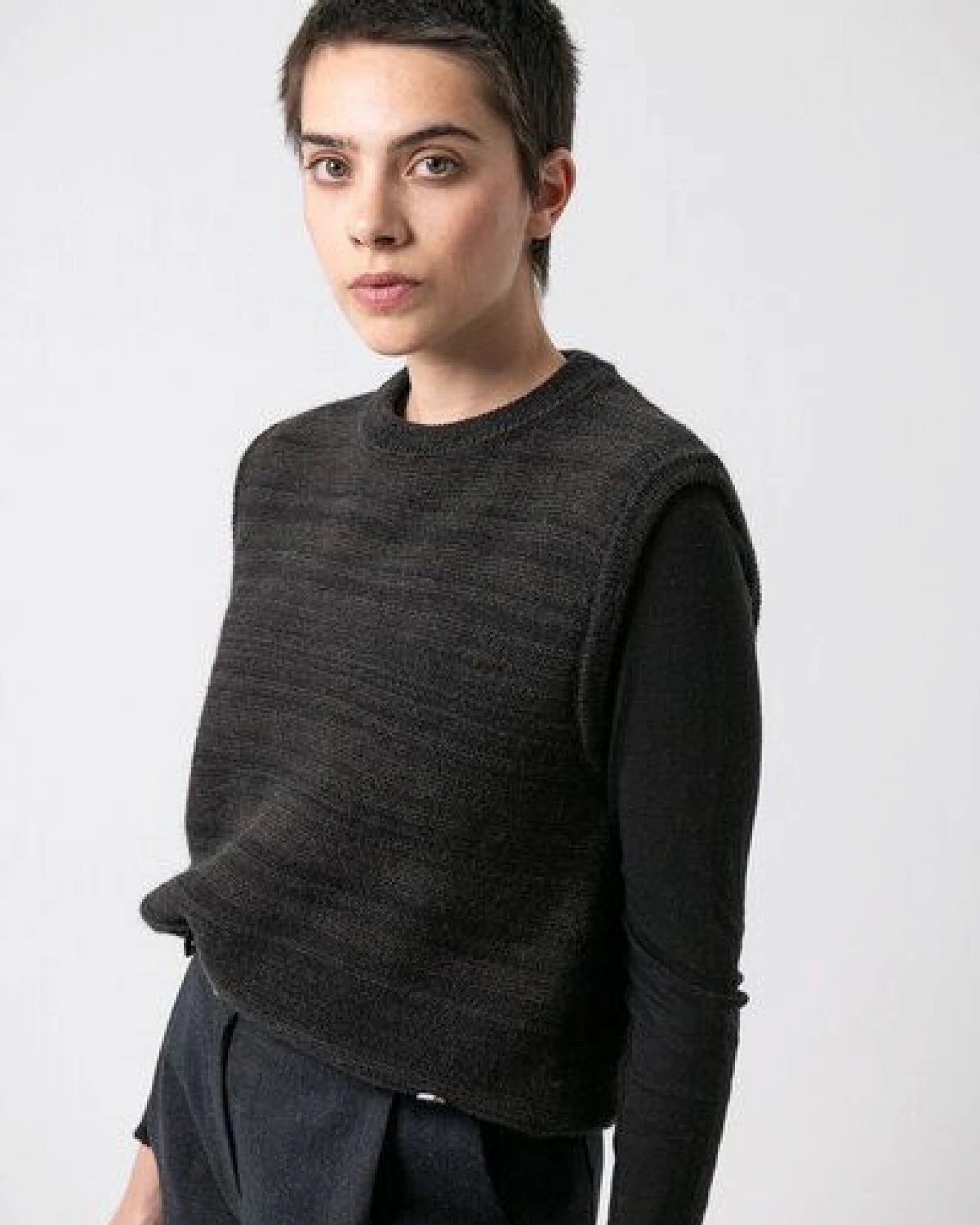 Grenz/gang Damen Pullunder Ella aus Wolle (kbT) – Ansicht 3