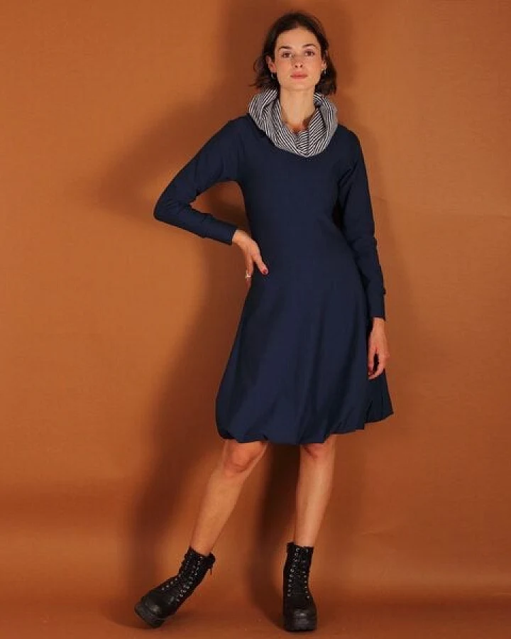 ManduTrap Ballonkleid aus Bio-Baumwolle kbA mit Kapuze/Hoodie