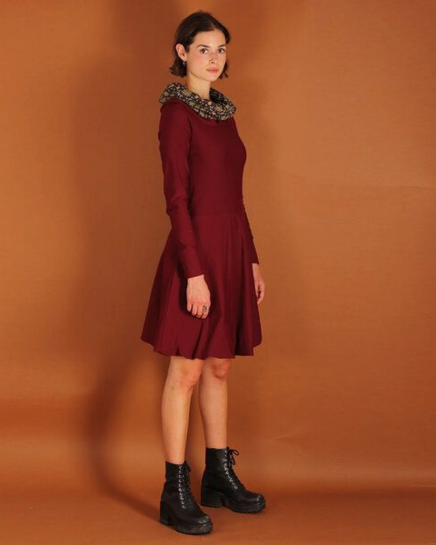 ManduTrap Ballonkleid aus Bio-Baumwolle kbA mit Kapuze/Hoodie – Ansicht 4