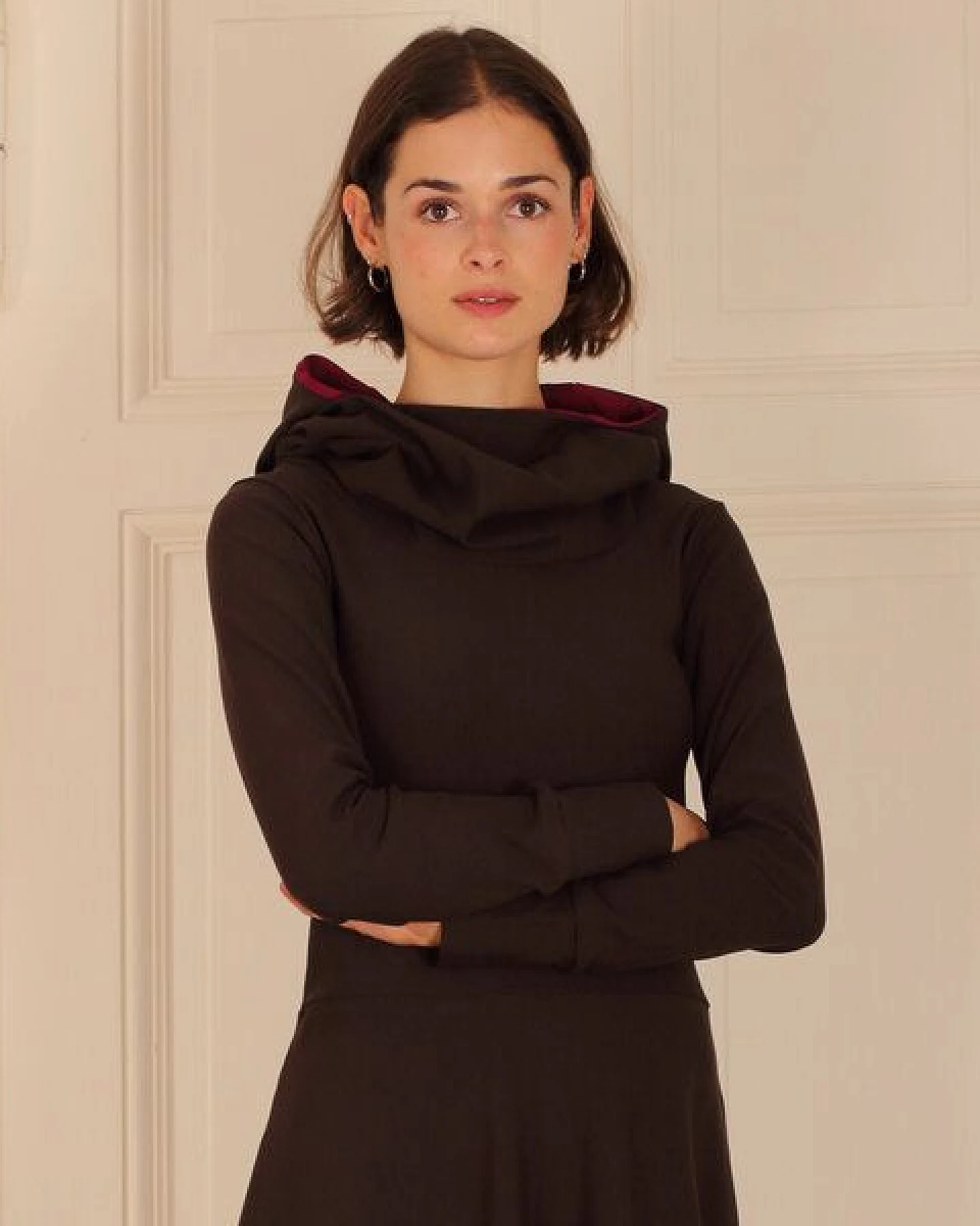 ManduTrap Ballonkleid aus Bio-Baumwolle kbA mit Kapuze/Hoodie – Ansicht 3