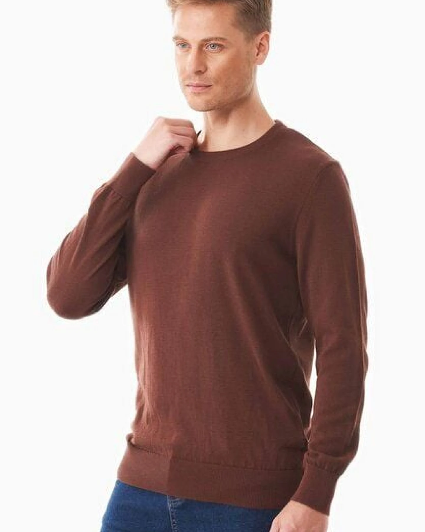 ORGANICATION Pullover aus Bio-Baumwolle – Ansicht 4