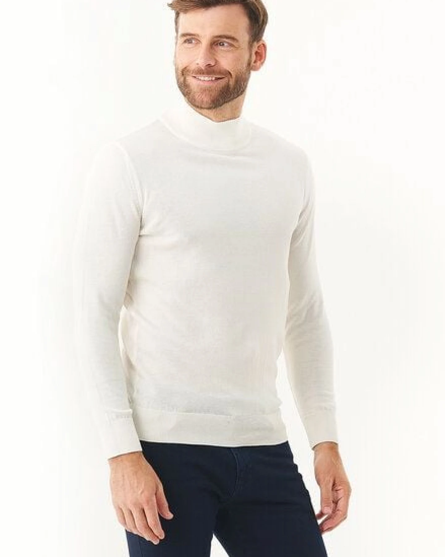 ORGANICATION Rollkragenpullover aus Bio-Baumwolle – Ansicht 3