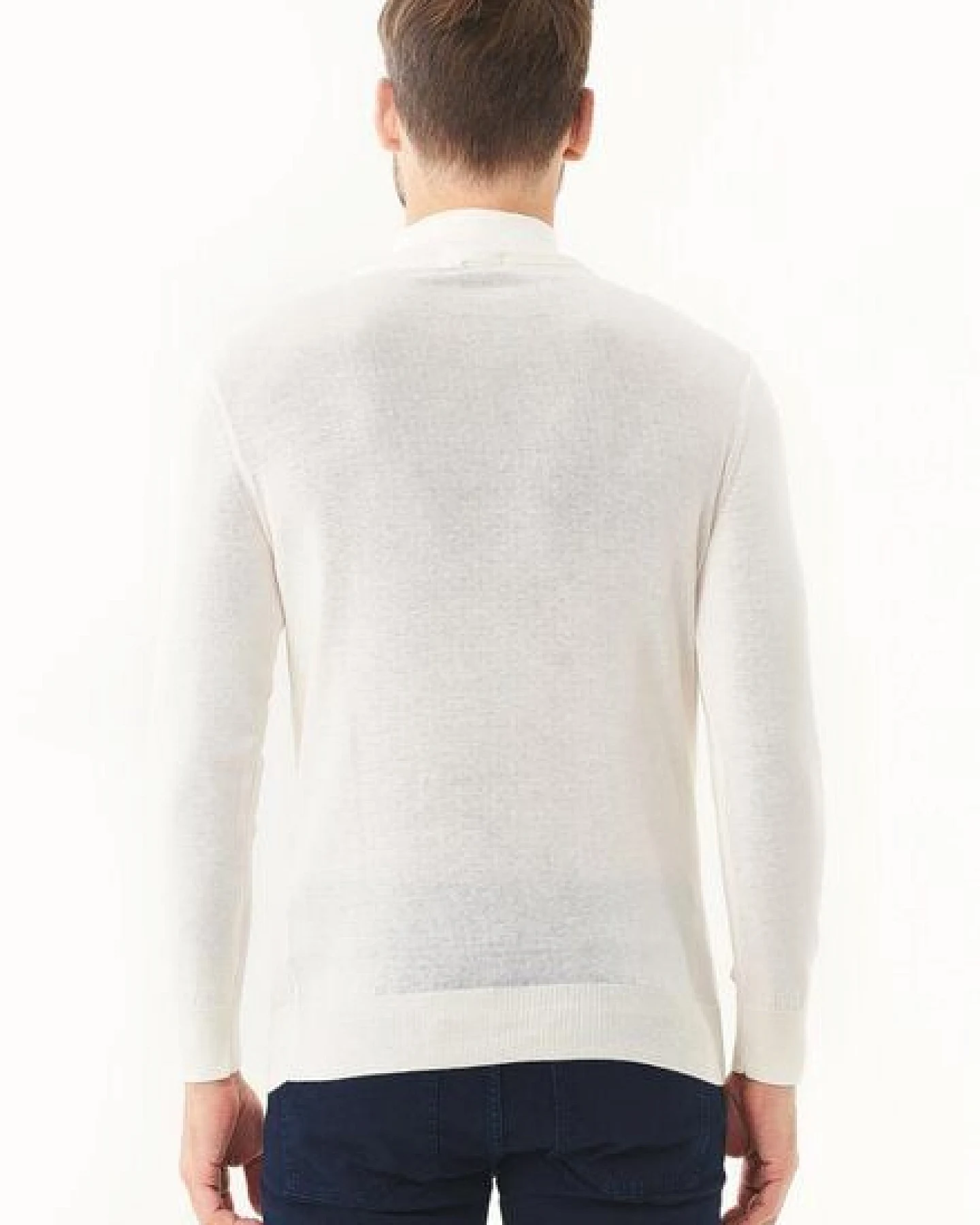 ORGANICATION Rollkragenpullover aus Bio-Baumwolle – Ansicht 4