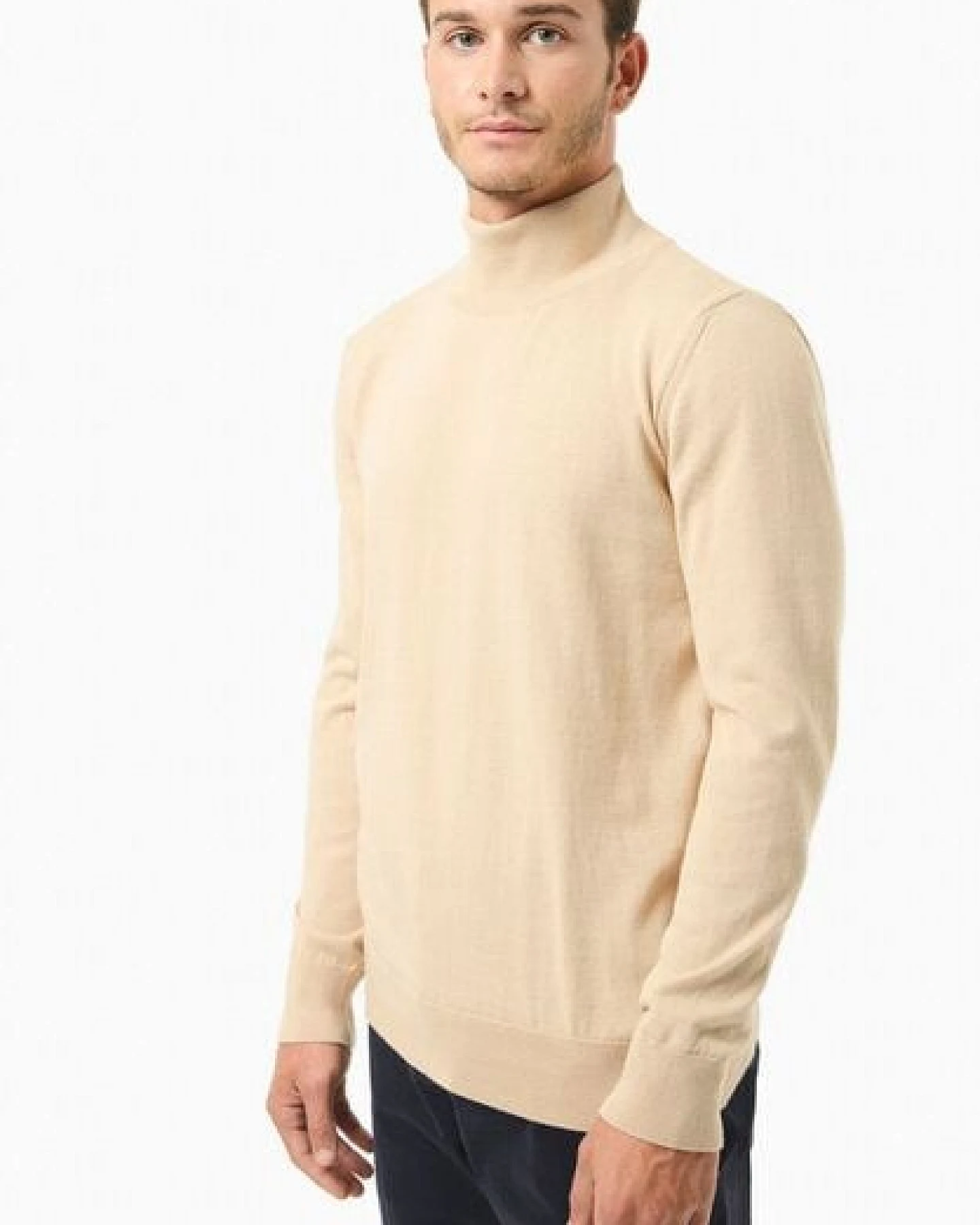 ORGANICATION Rollkragenpullover aus Bio-Baumwolle – Ansicht 3