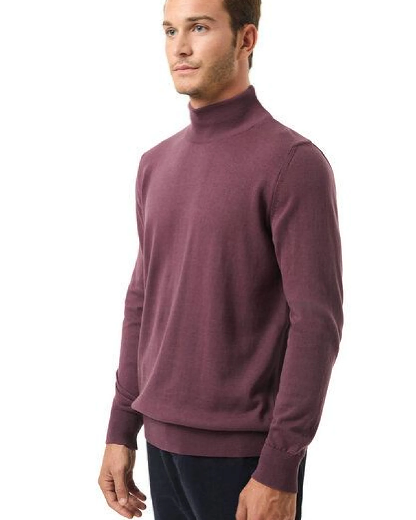ORGANICATION Rollkragenpullover aus Bio-Baumwolle – Ansicht 3