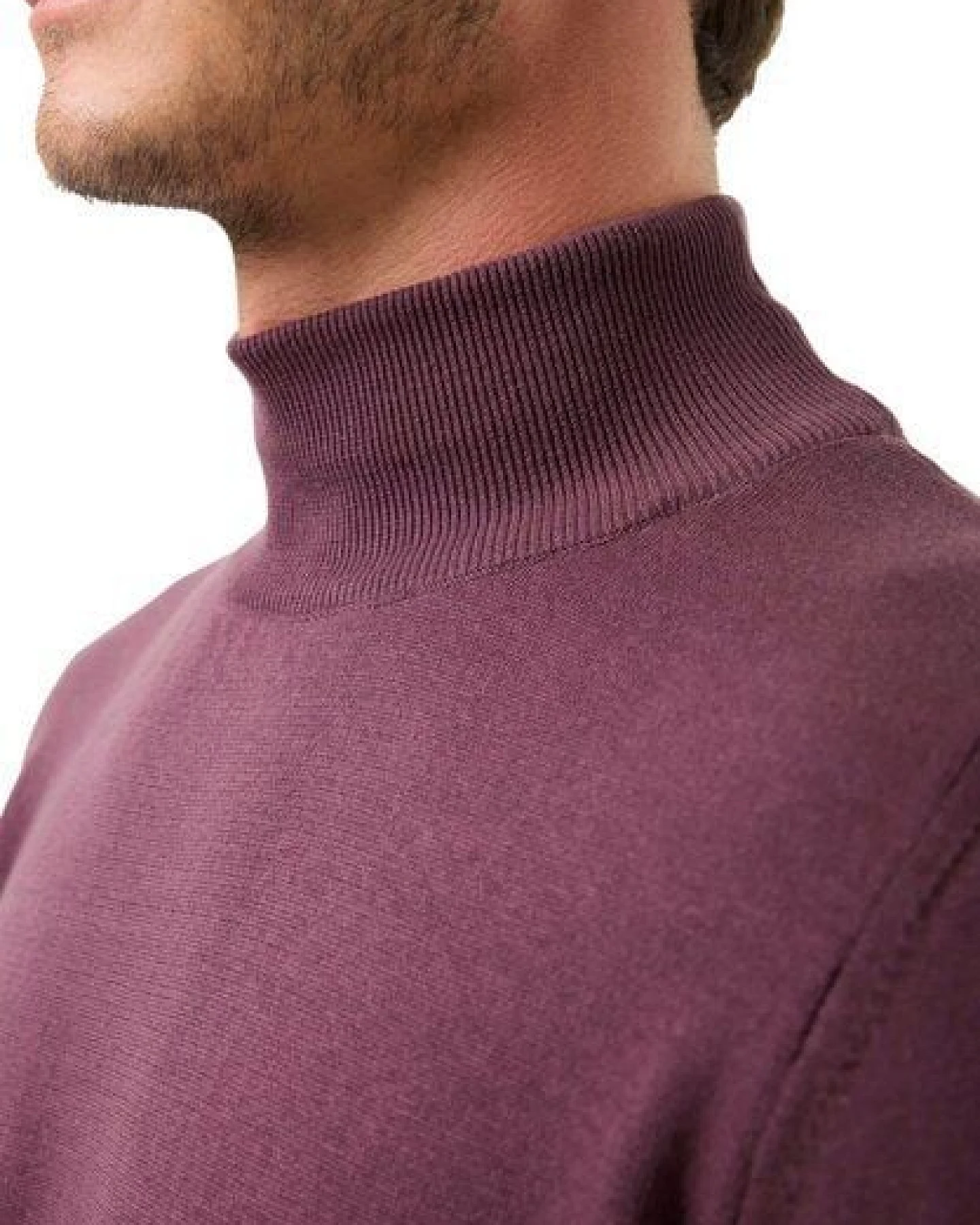 ORGANICATION Rollkragenpullover aus Bio-Baumwolle – Ansicht 4