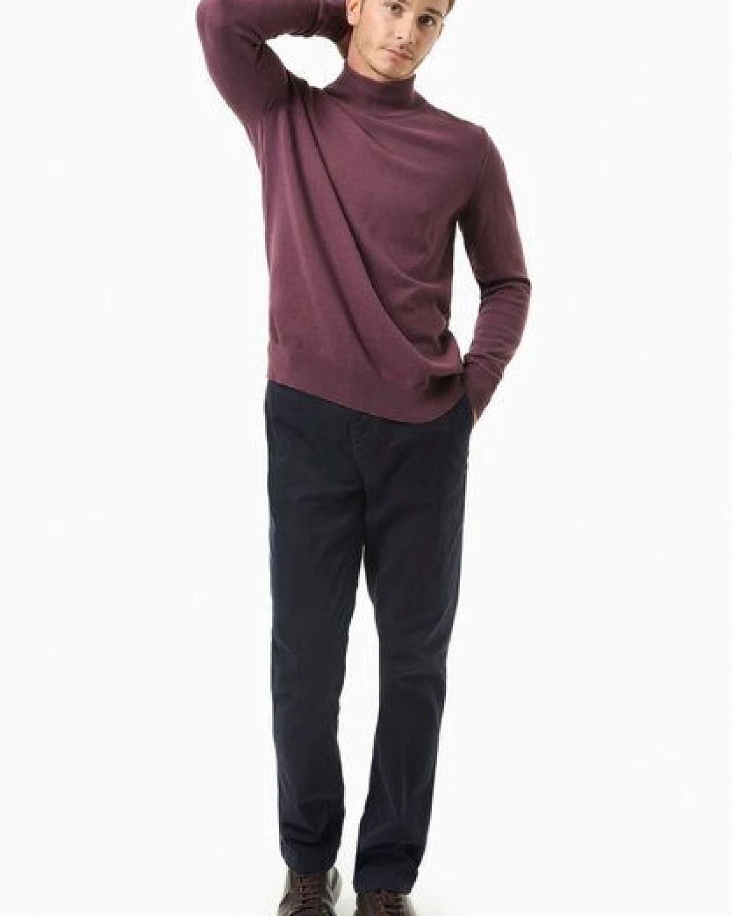 ORGANICATION Rollkragenpullover aus Bio-Baumwolle – Ansicht 2