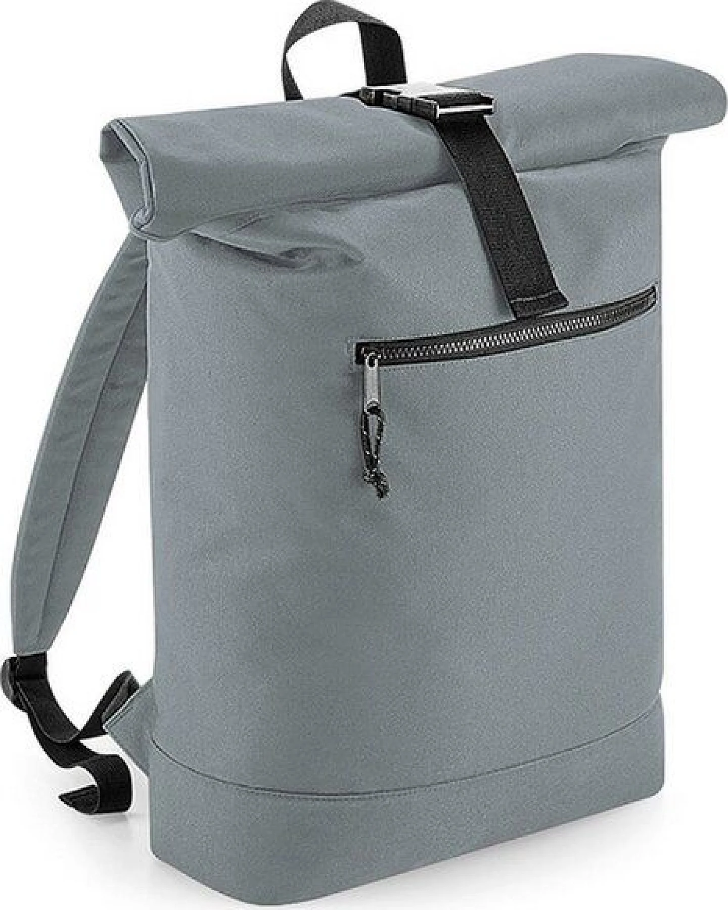 BagBase Kurierrucksack Recycelter Roll-Top Rucksack Backpack Rolltop Notebook Fach – Ansicht 4
