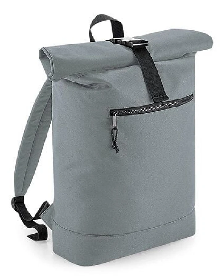 BagBase Kurierrucksack Recycelter Roll-Top Rucksack Backpack