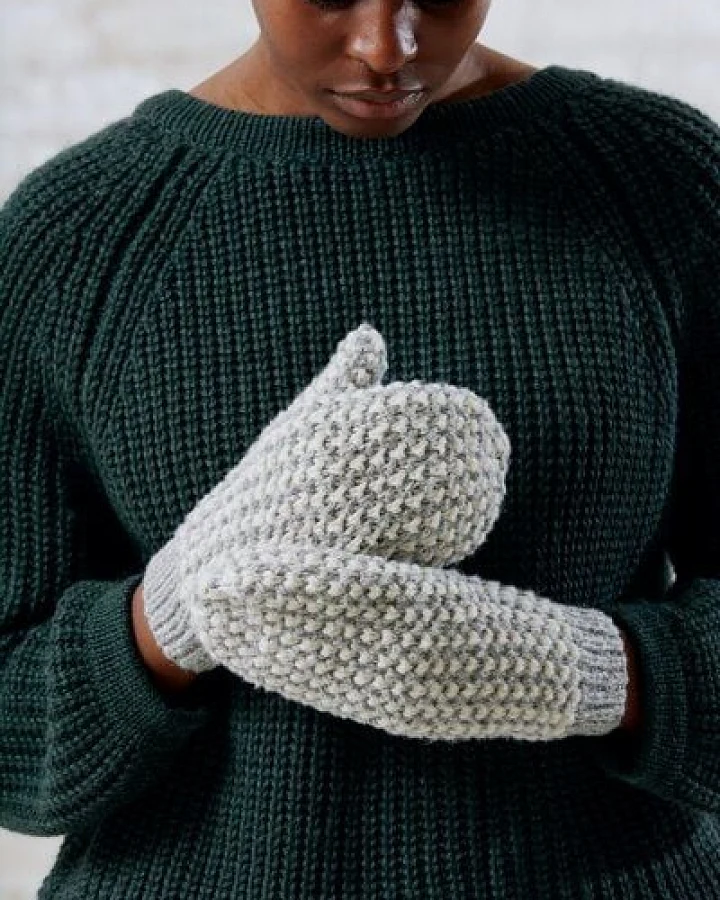 Jyoti - Fair Works Baby-Alpaka Fäustling Handschuhe Casma