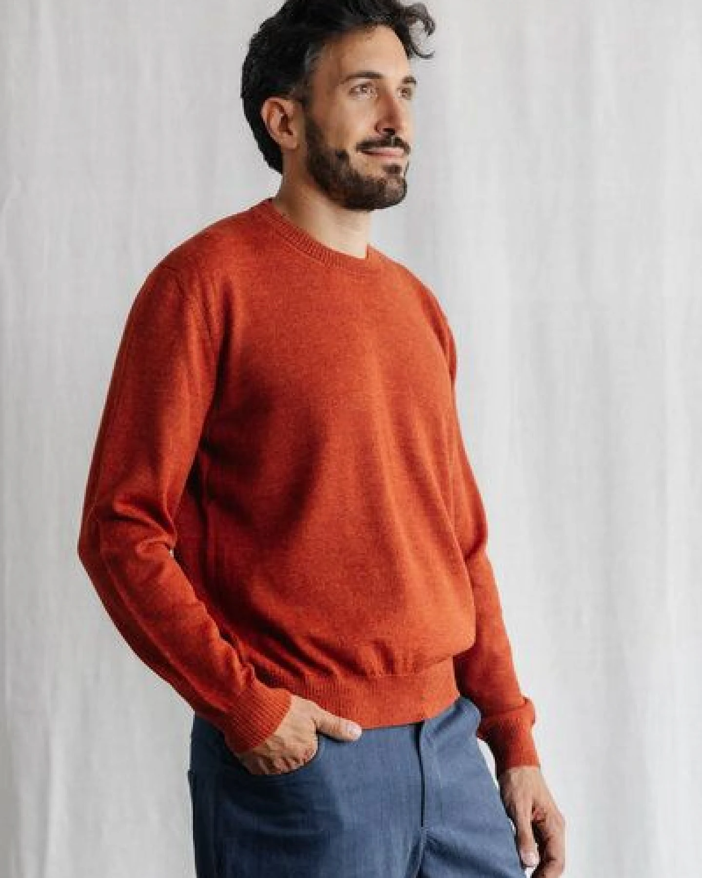 Jyoti - Fair Works Baby-Alpaka Strickpullover Sathee – Ansicht 3