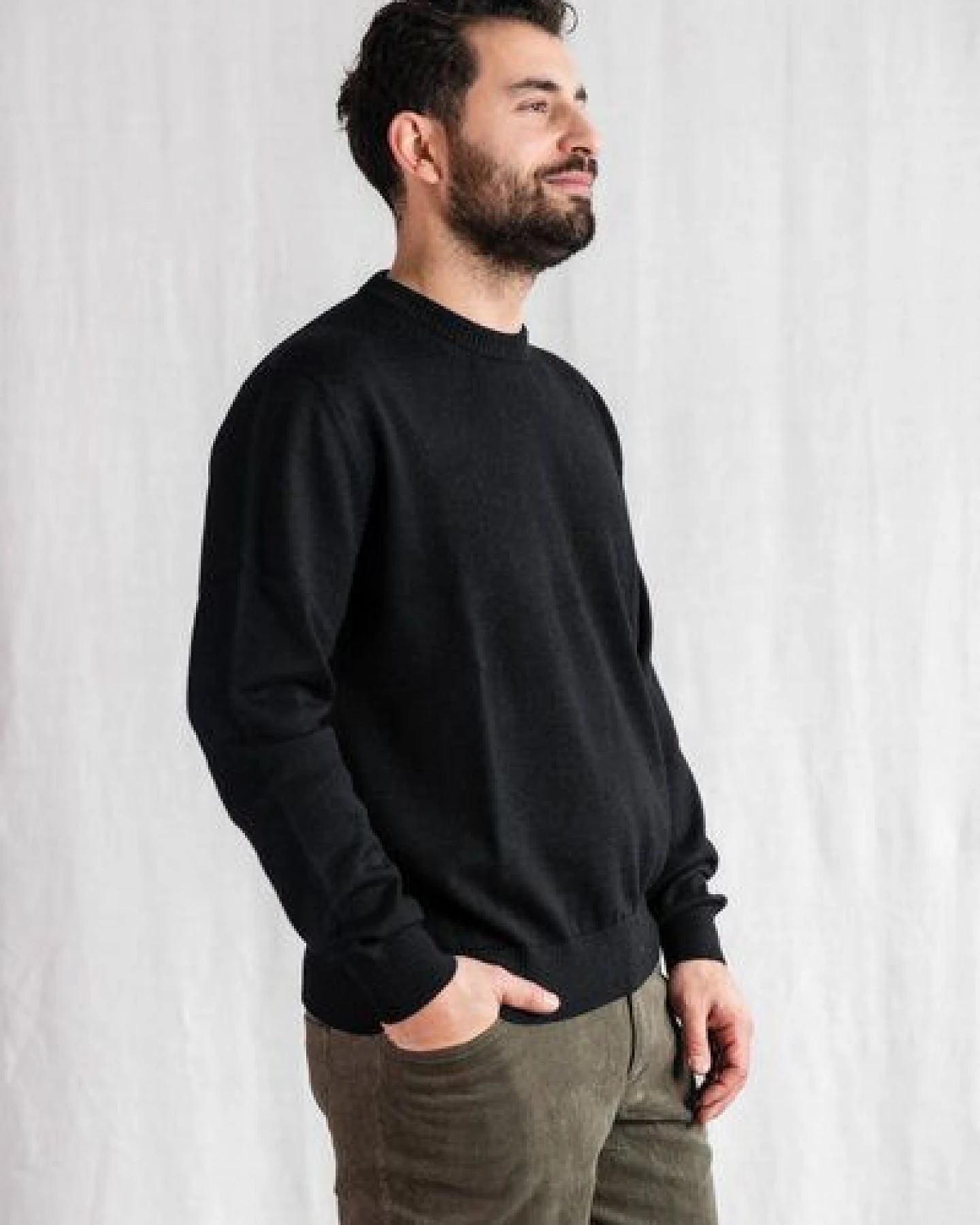 Jyoti - Fair Works Baby-Alpaka Strickpullover Sathee – Ansicht 2