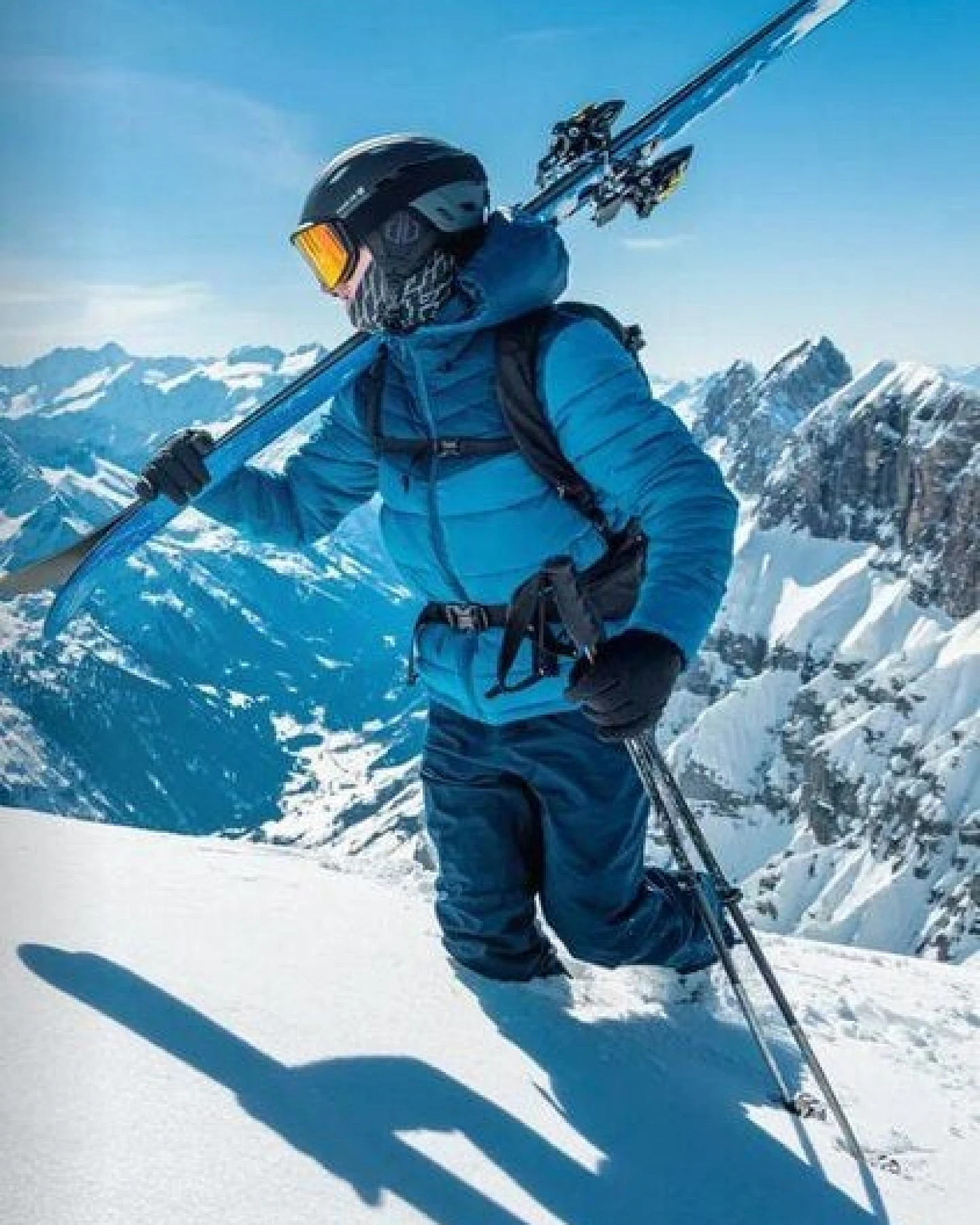Dare 2B Skijacke Hot Shot Hooded Winterjacke Steppjacke Recycelt mit Kapuze – Ansicht 2