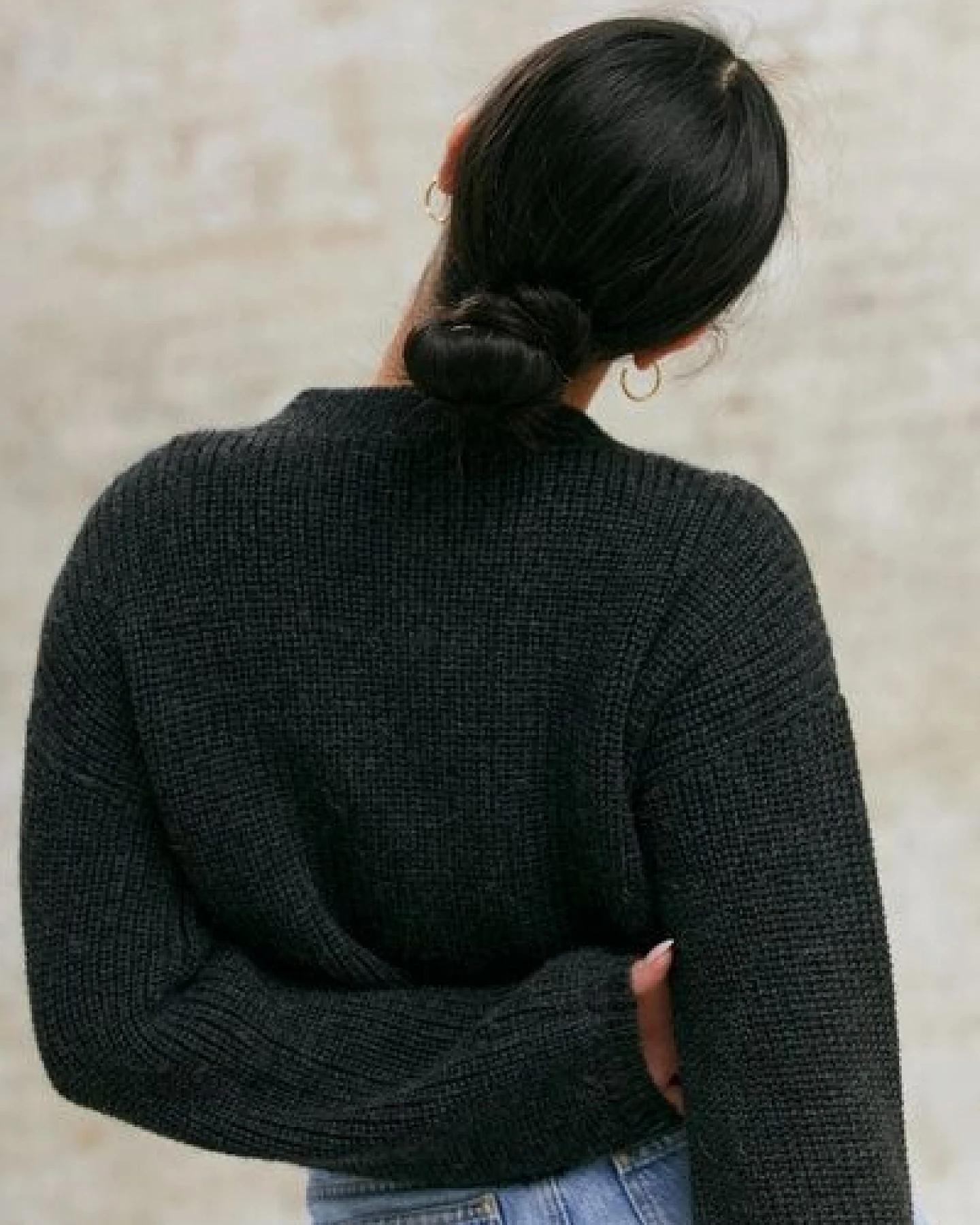 Jyoti - Fair Works Baby-Alpaka Strickcardigan Betana – Ansicht 4