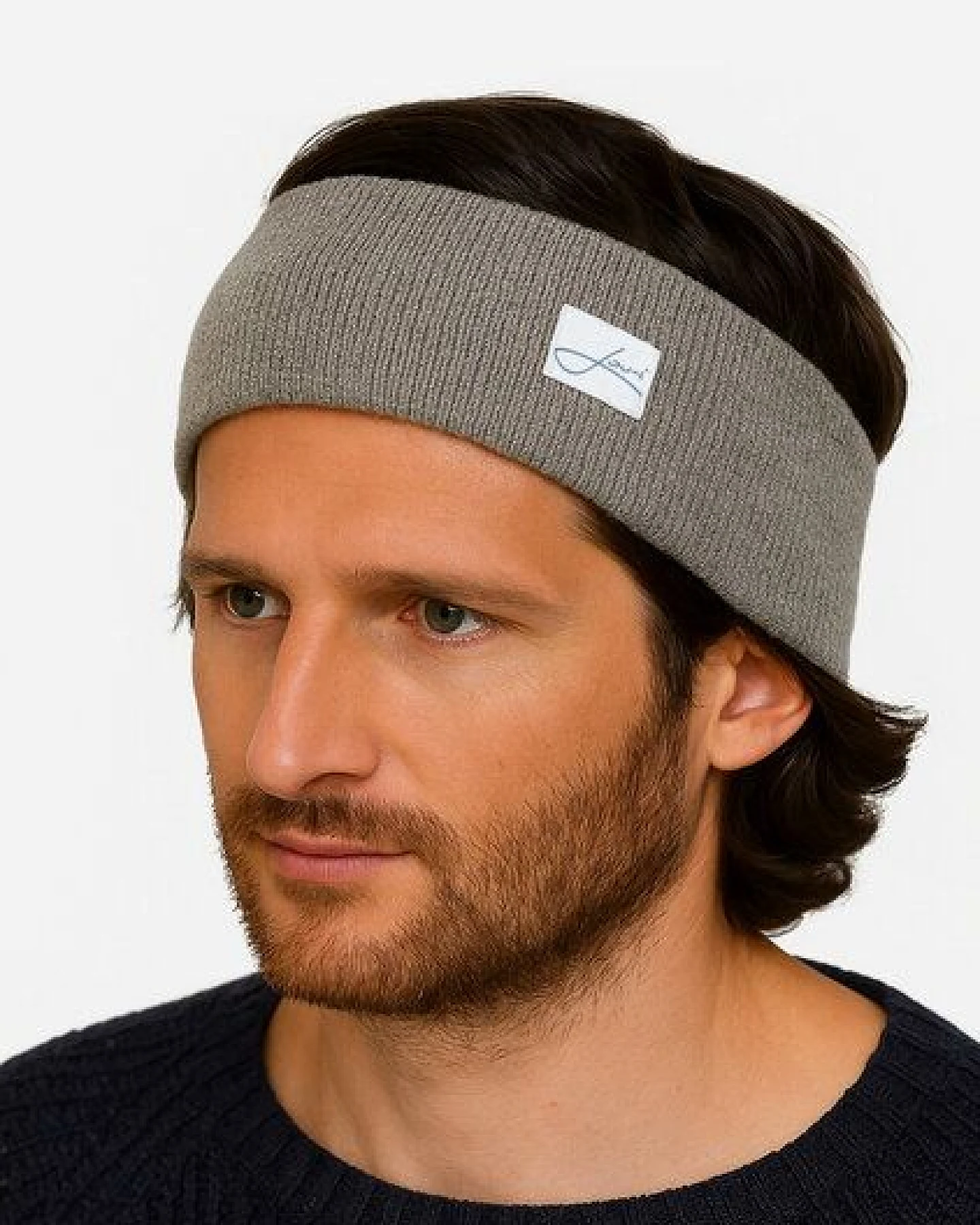 Lou-i Stirnband aus Schurwolle Made in Germany Headband – Ansicht 3