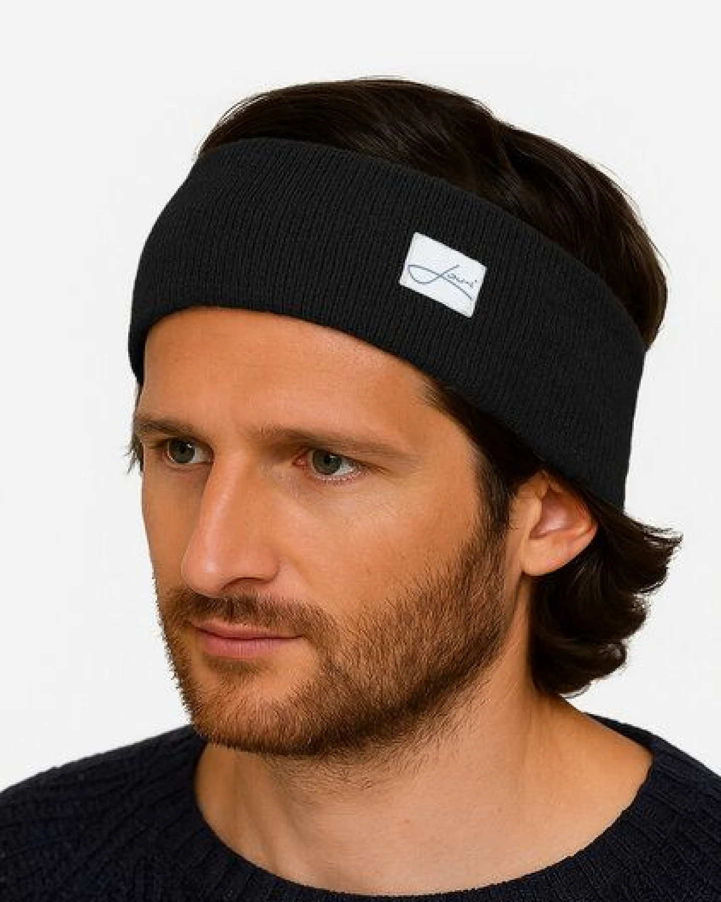 Lou-i Stirnband aus Schurwolle Made in Germany Headband – Ansicht 3