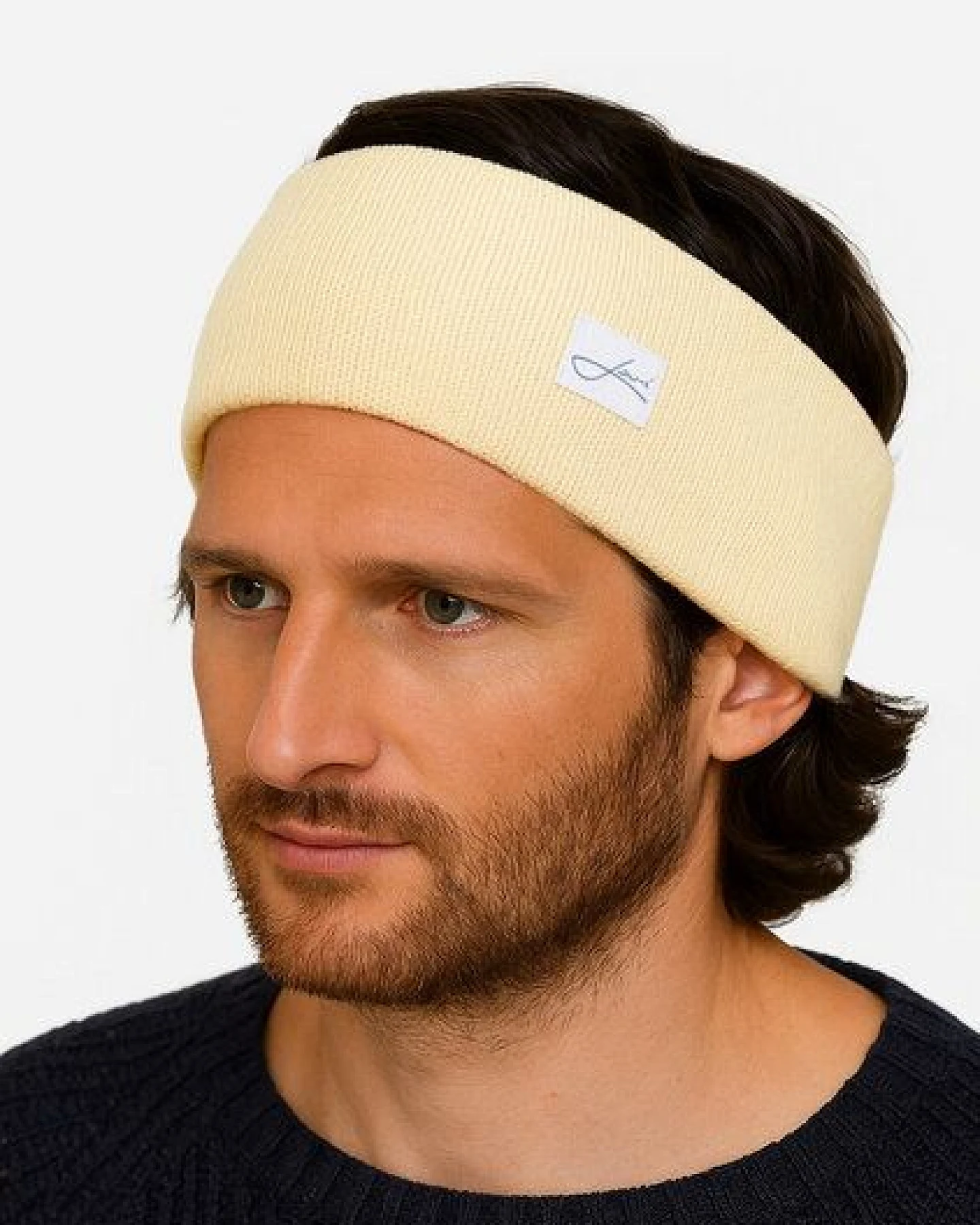 Lou-i Stirnband aus Schurwolle Made in Germany Headband – Ansicht 3
