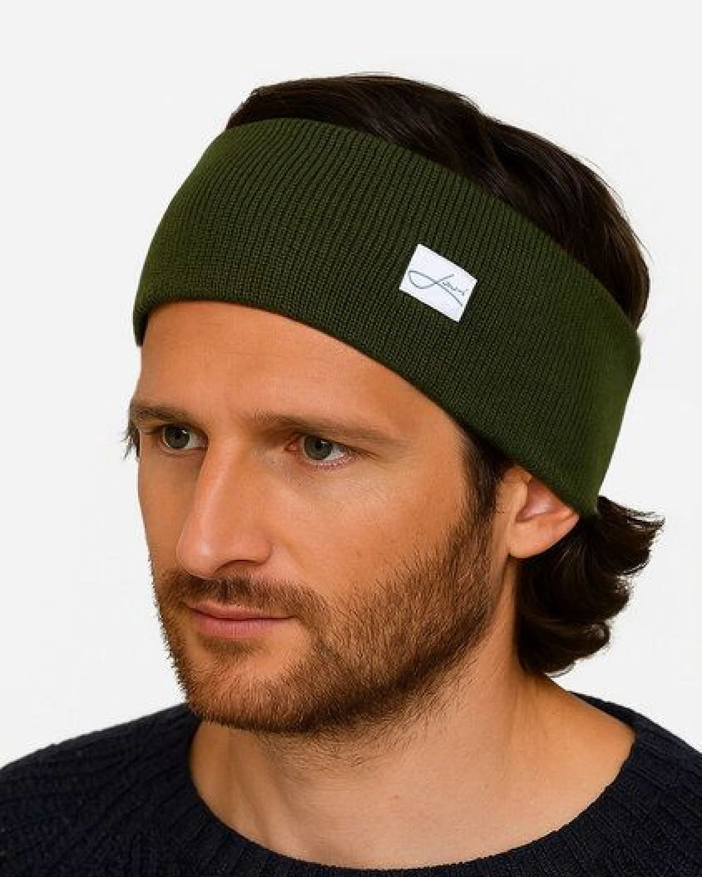 Lou-i Stirnband aus Schurwolle Made in Germany Headband – Ansicht 2