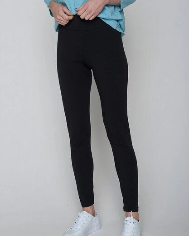 GREENBOMB Basic Long - Sportliche Leggings aus Bio-Baumwolle / GOTS / Fair & Vegan