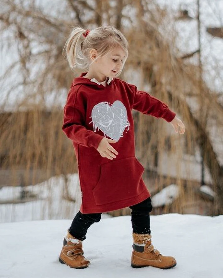 CORA happywear Kinder Oversize Pullover aus Buchenholz Faser "Camilla"