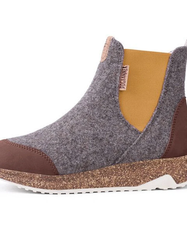Doghammer Chelsea Boot Damen aus kuscheliger Wolle - Arctic Wool Traveller